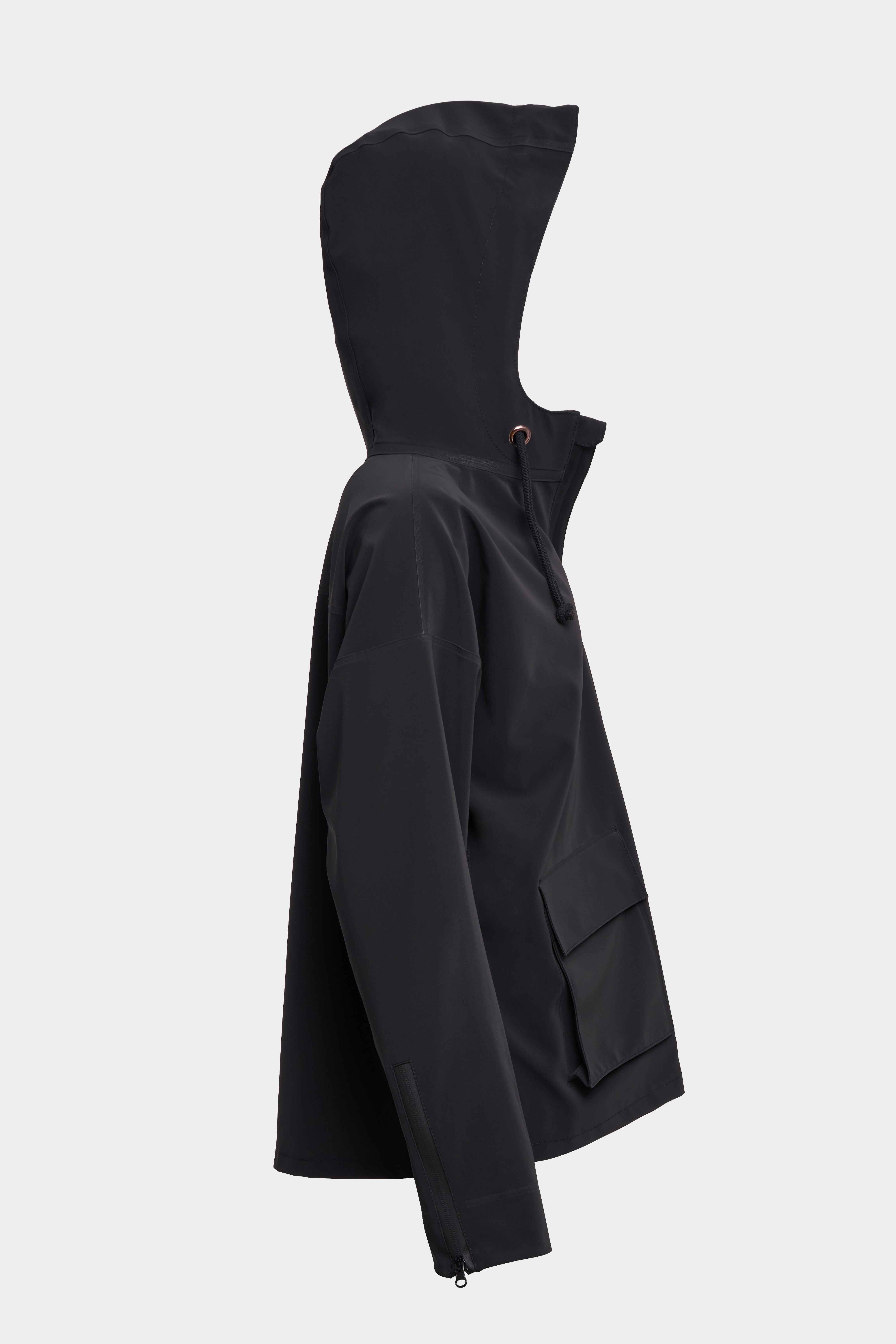 Sandviken Matte Zip Black | STUTTERHEIM US