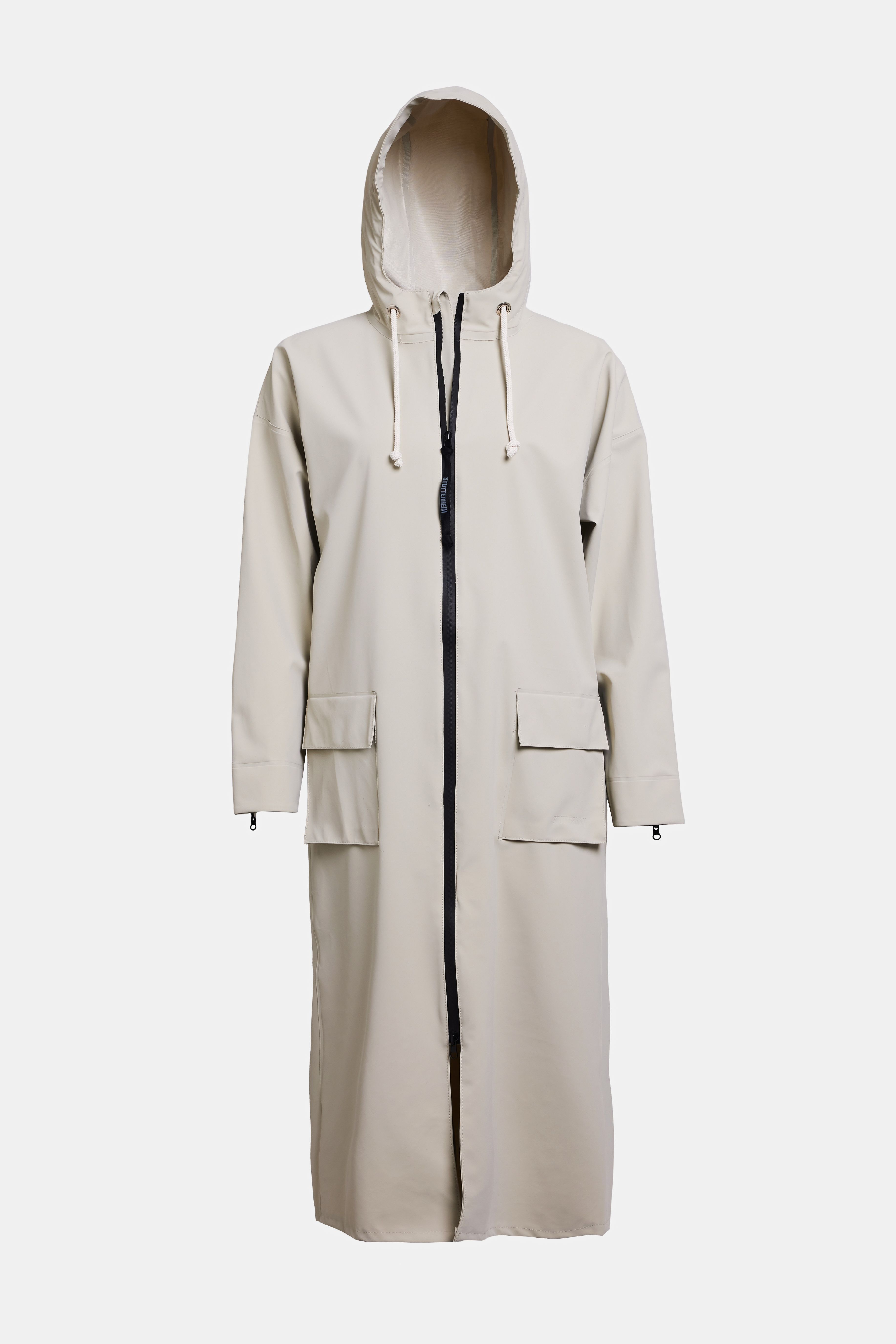 【美品】RAINMAKER- SHADOWSTRIPE HOODEDCOAT 美品】RAINMAKER- SHADOWSTRIPE HOODEDCOAT RAINMAKER SHADOW STRIPE