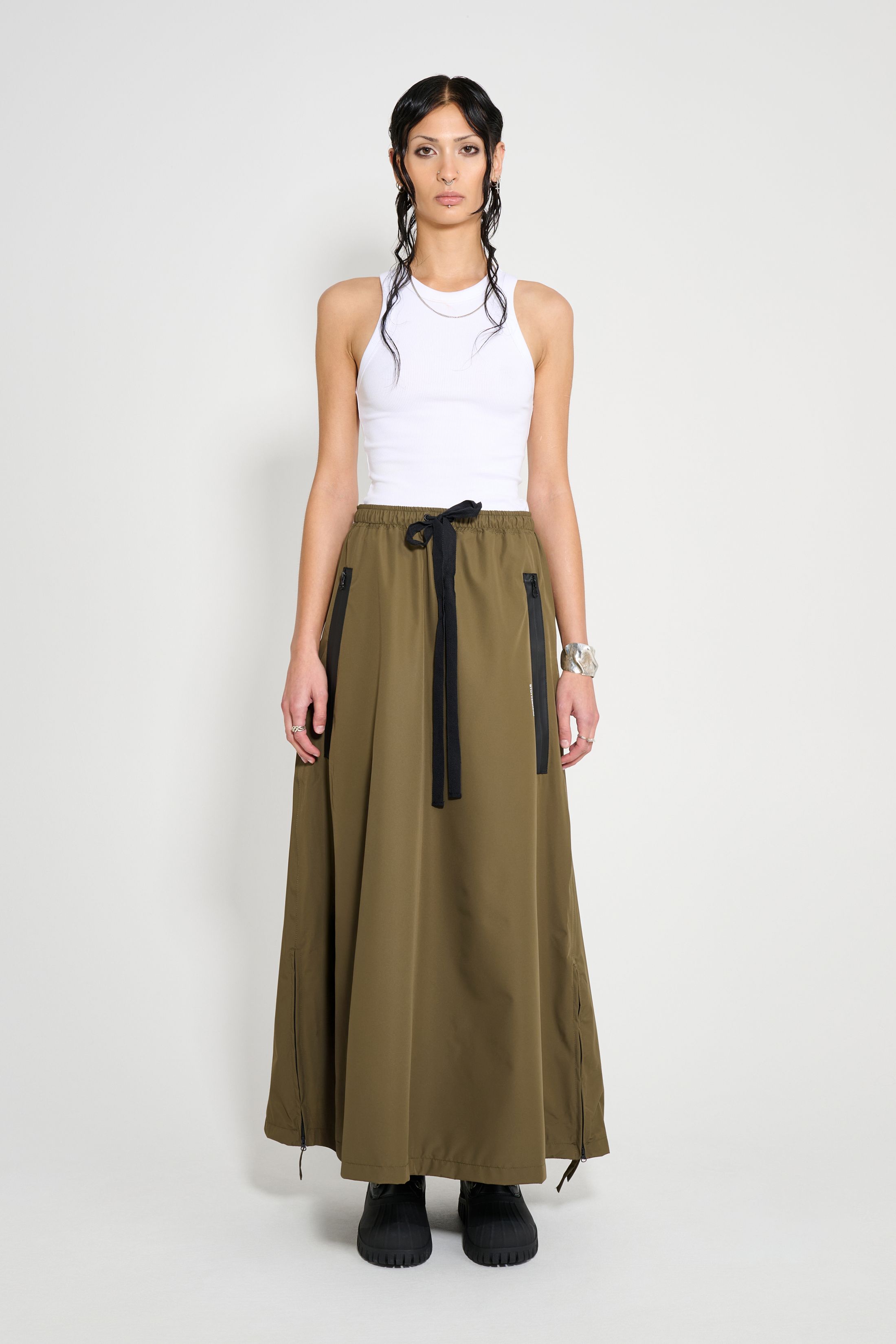 stutterheim sergel skirt green women bottoms skirts