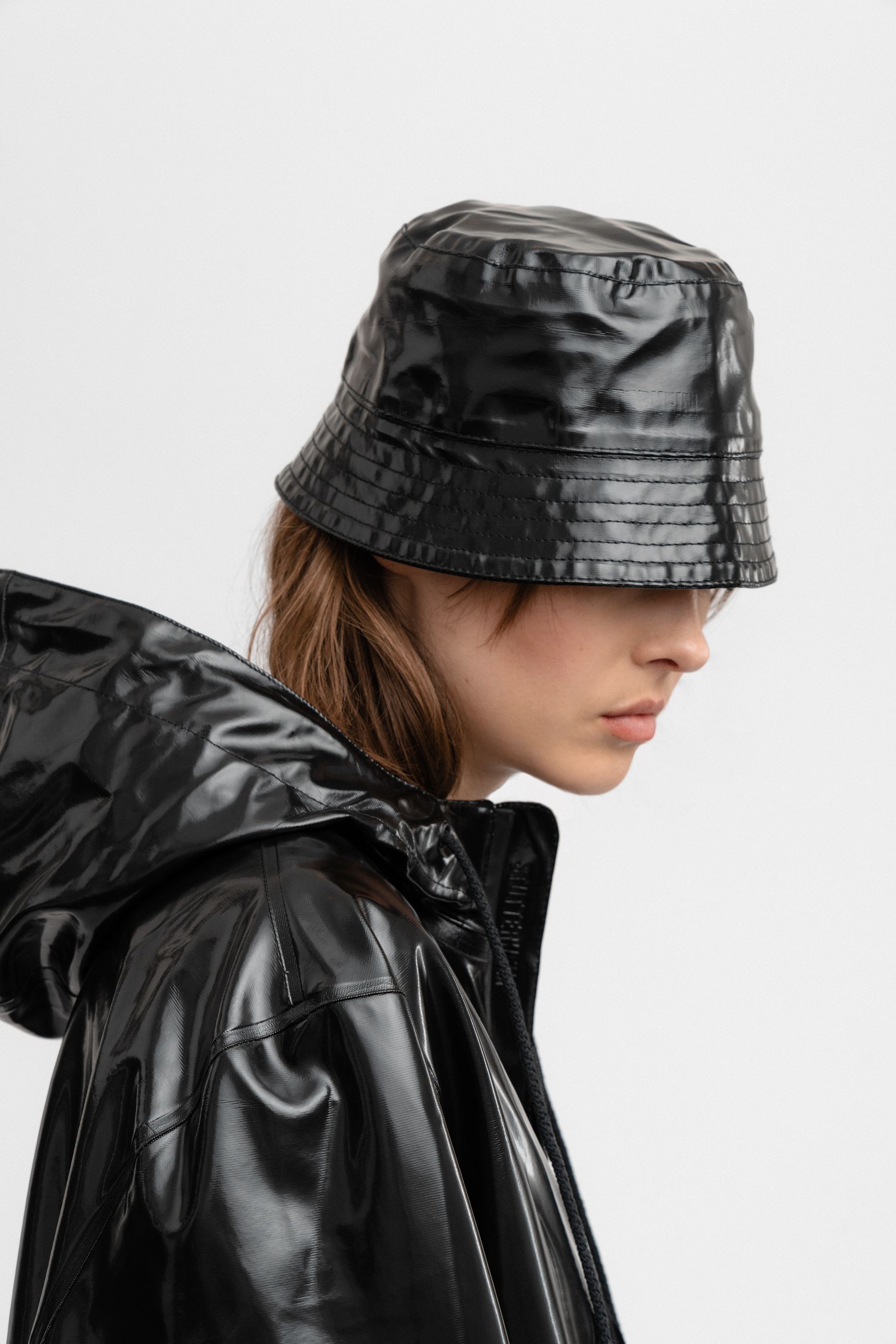 stutterheim skärholmen opal bucket hat black accessories hats-and-scarves bucket-hats