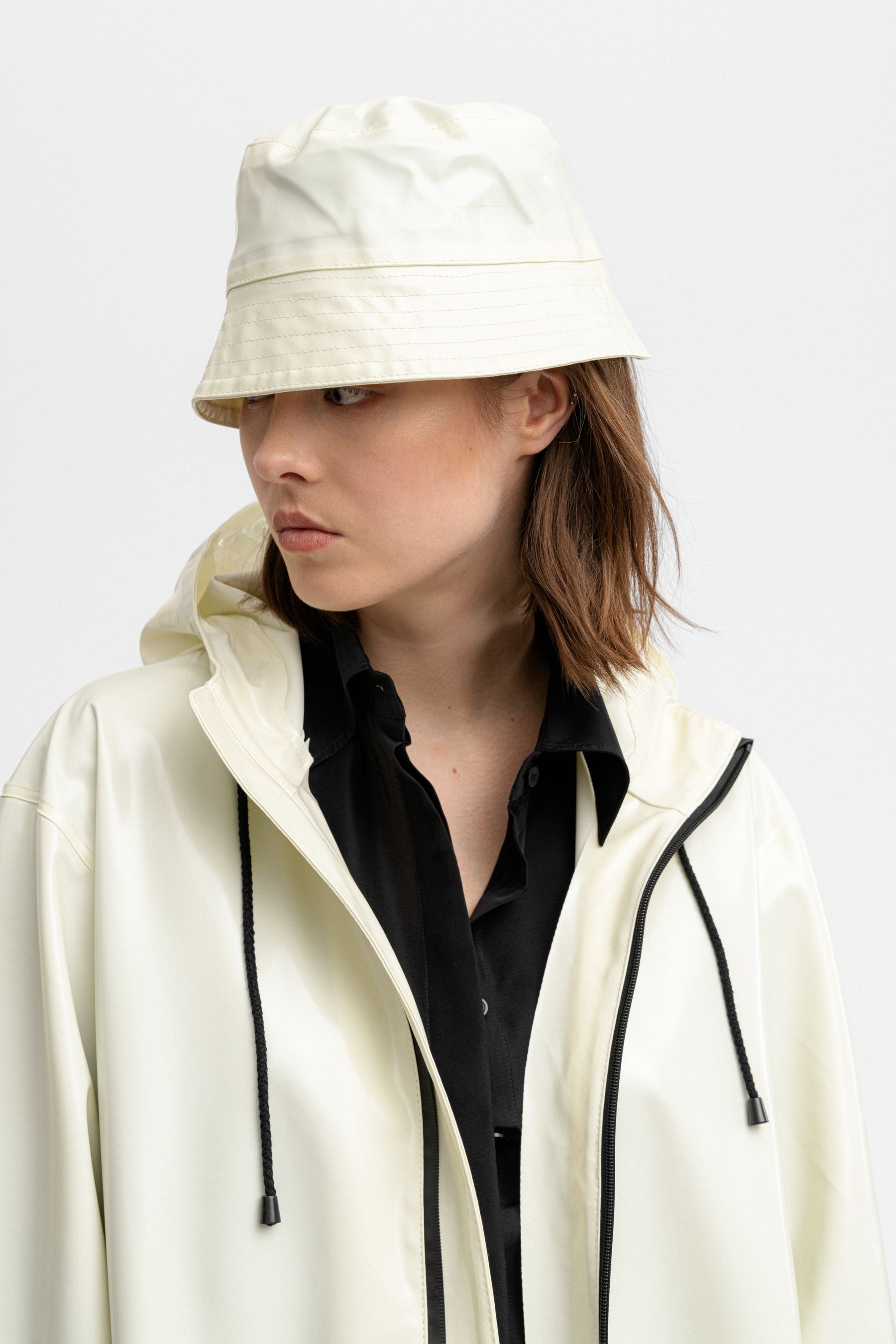 stutterheim skärholmen opal bucket hat coconut accessories hats-and-scarves bucket-hats