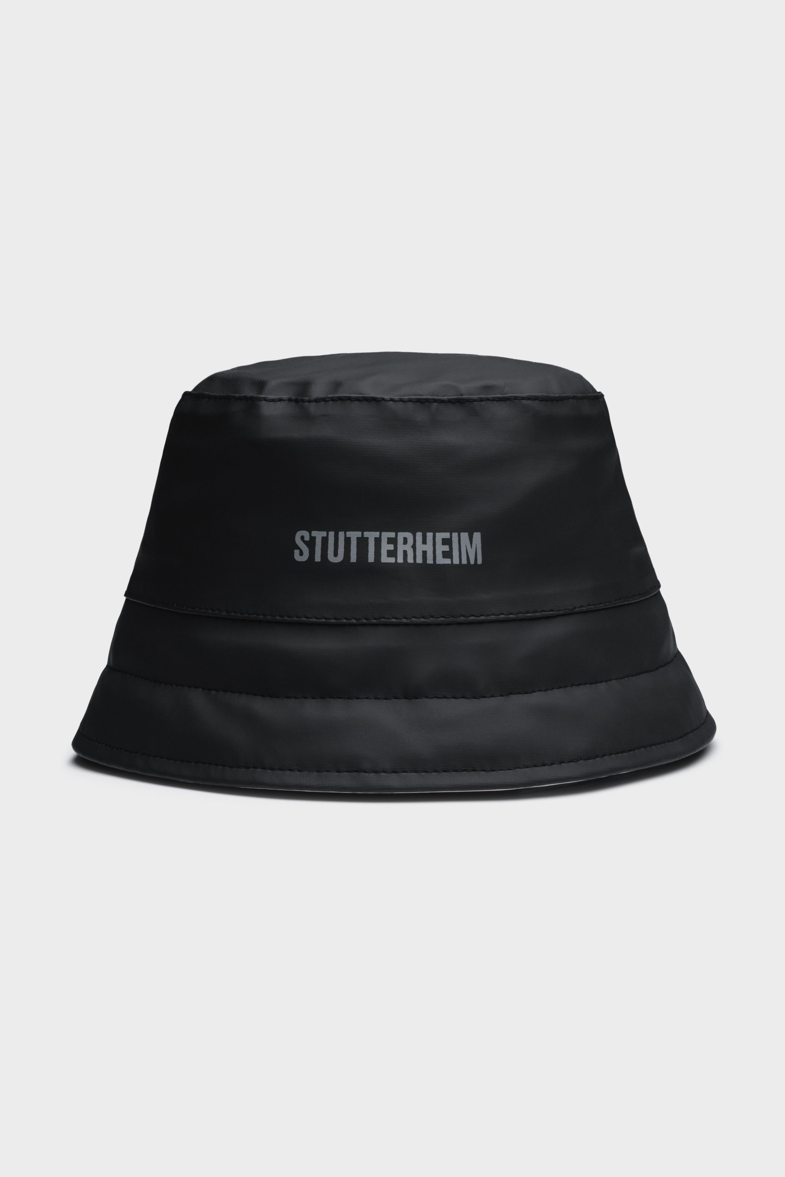 stutterheim skärholmen puffer bucket hat black accessories hats-and-scarves bucket-hats