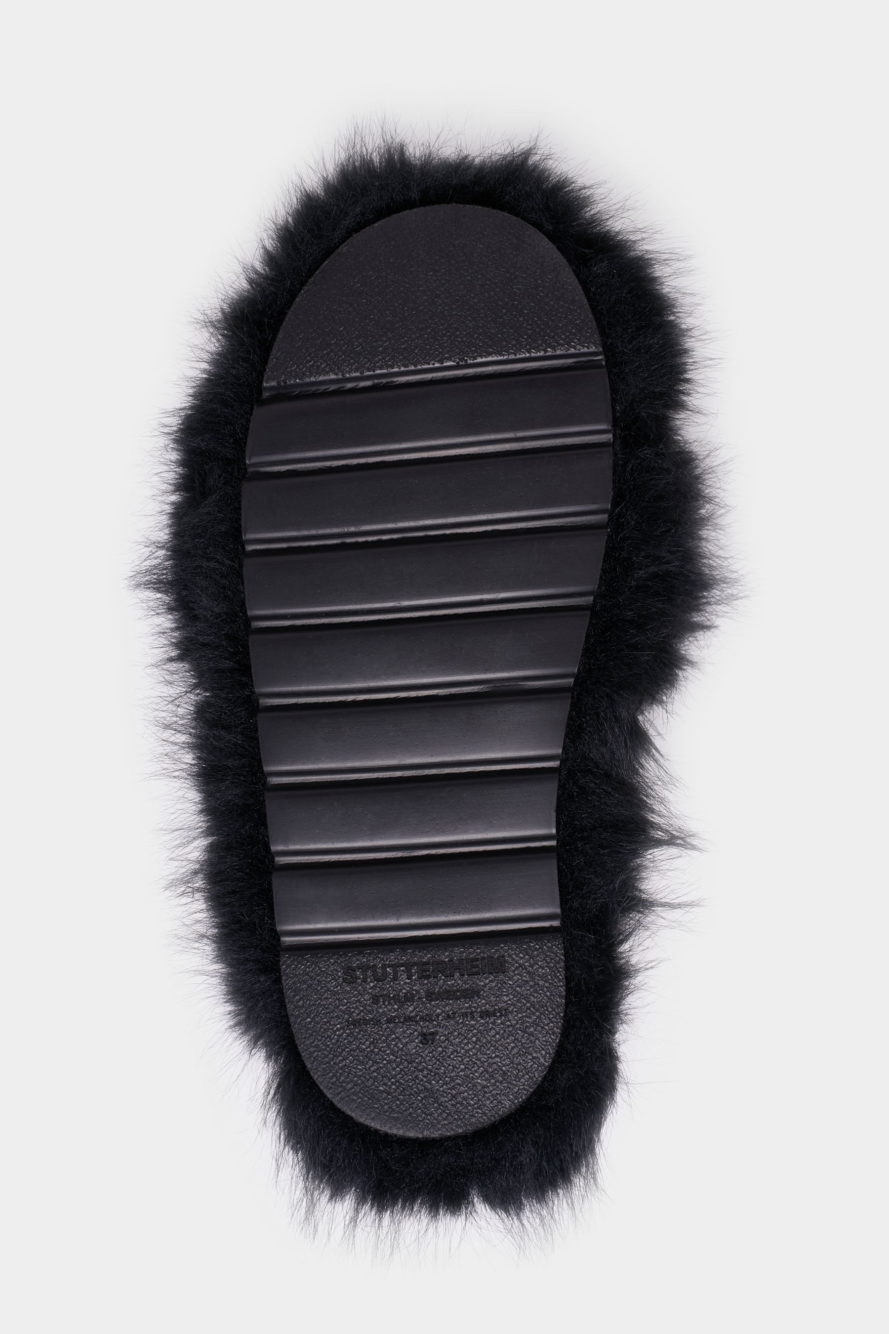 stutterheim soft walker black footwear slippers