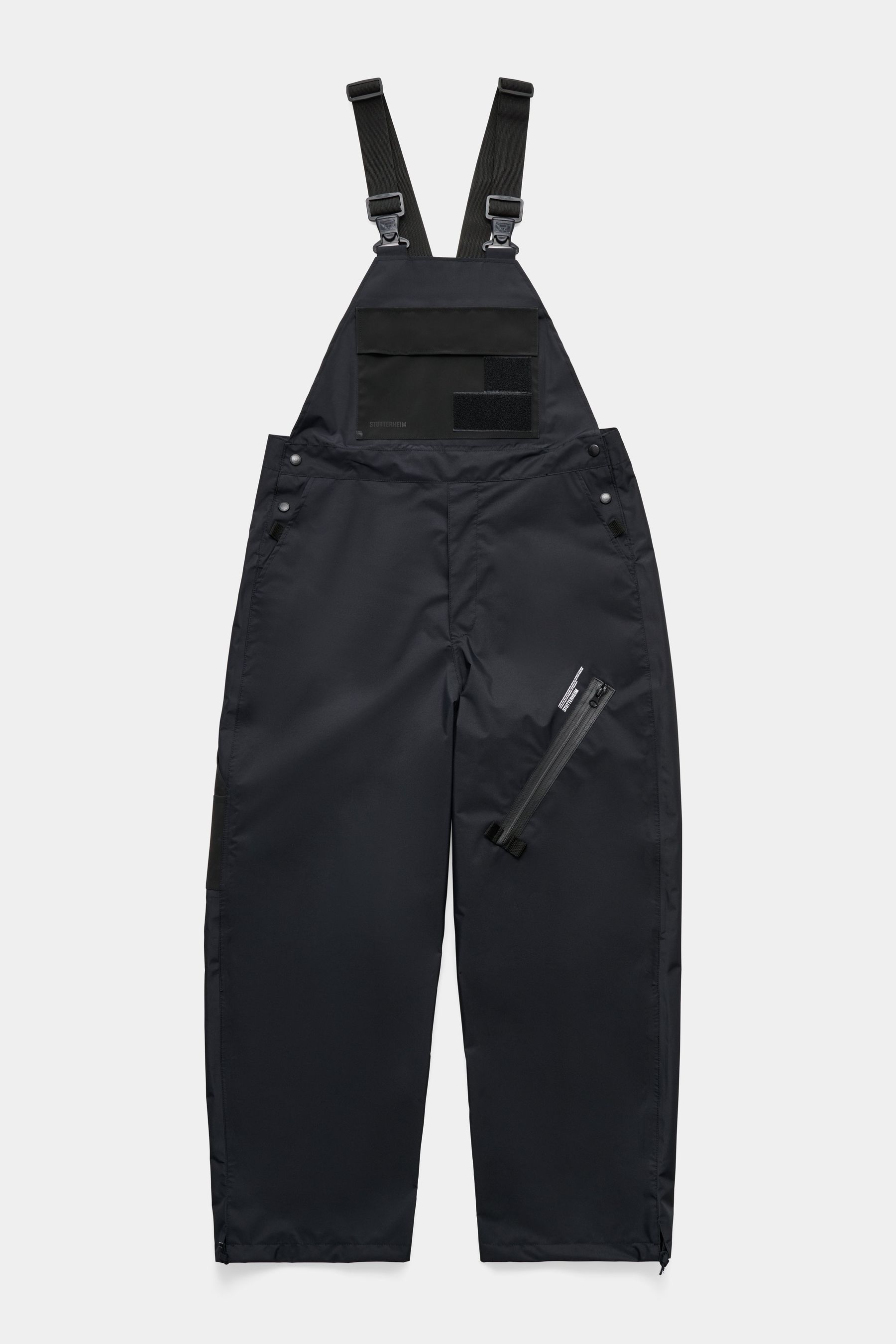 stutterheim space bib trousers black women bottoms