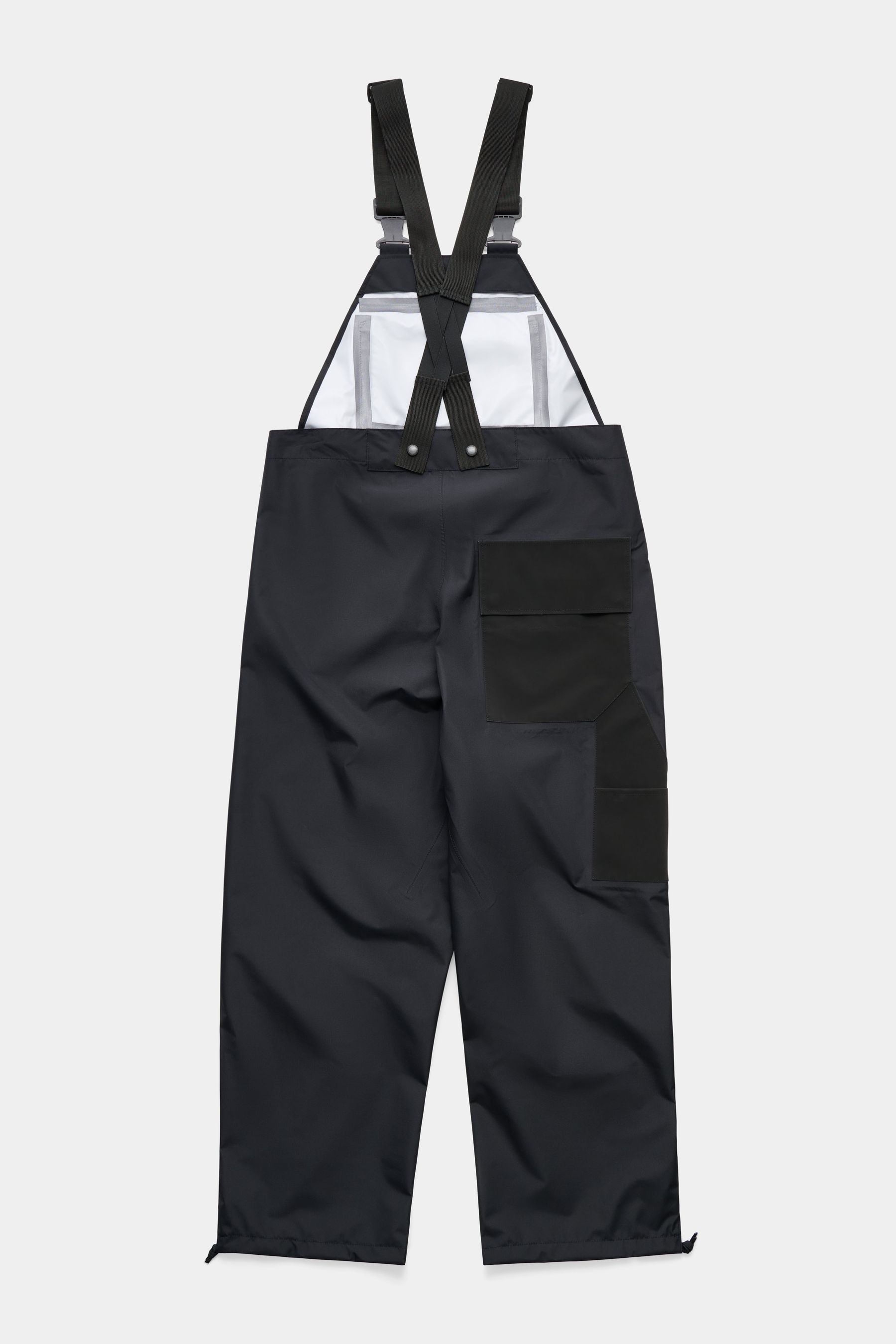stutterheim space bib trousers black women bottoms