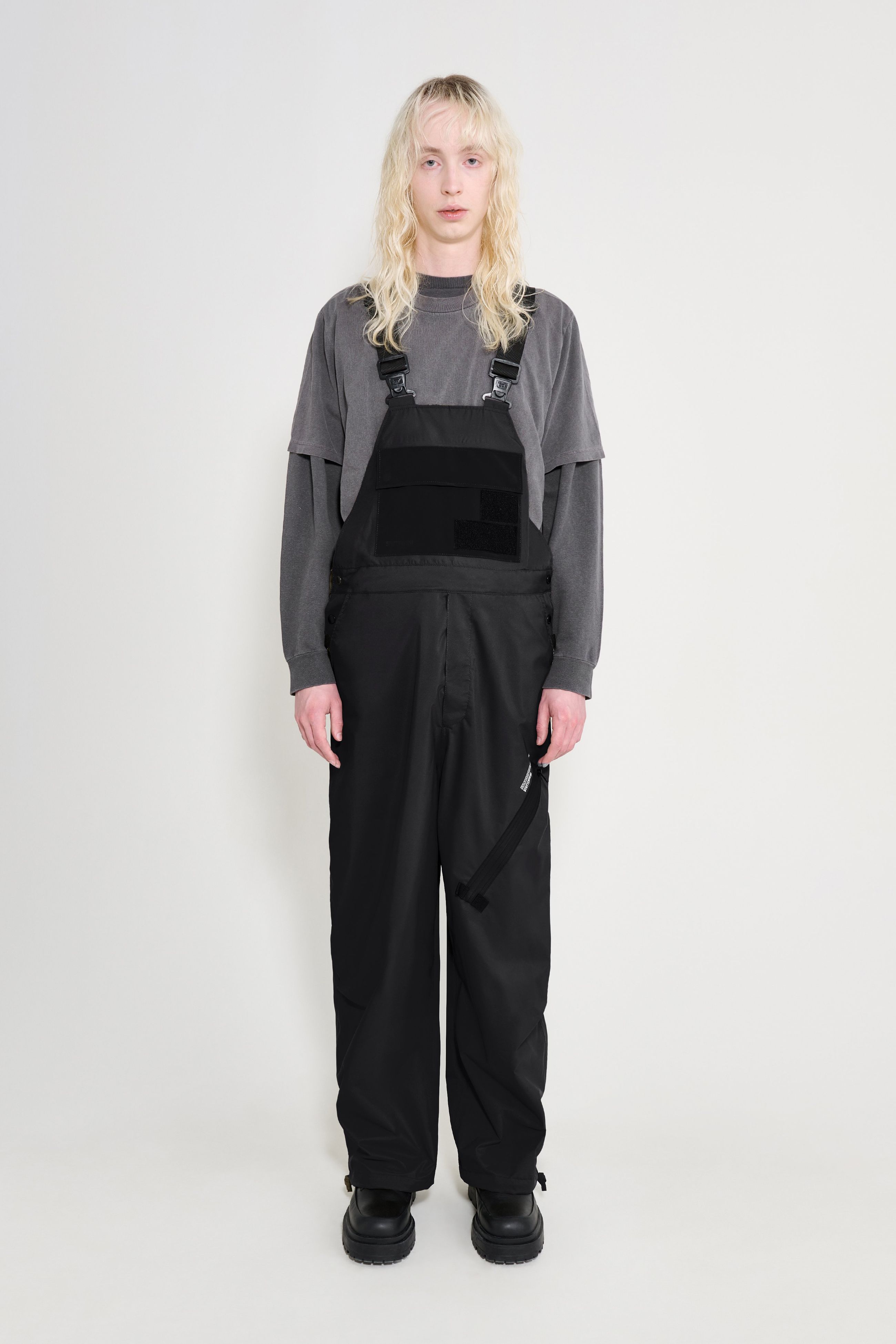 Space Bib Trousers Black