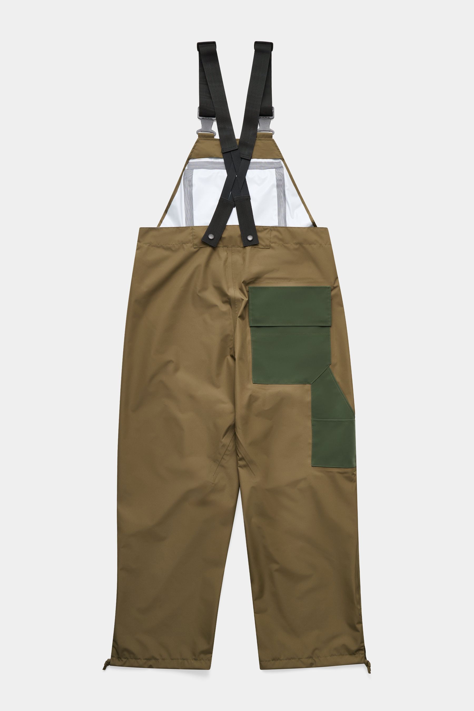 stutterheim space bib trousers green men