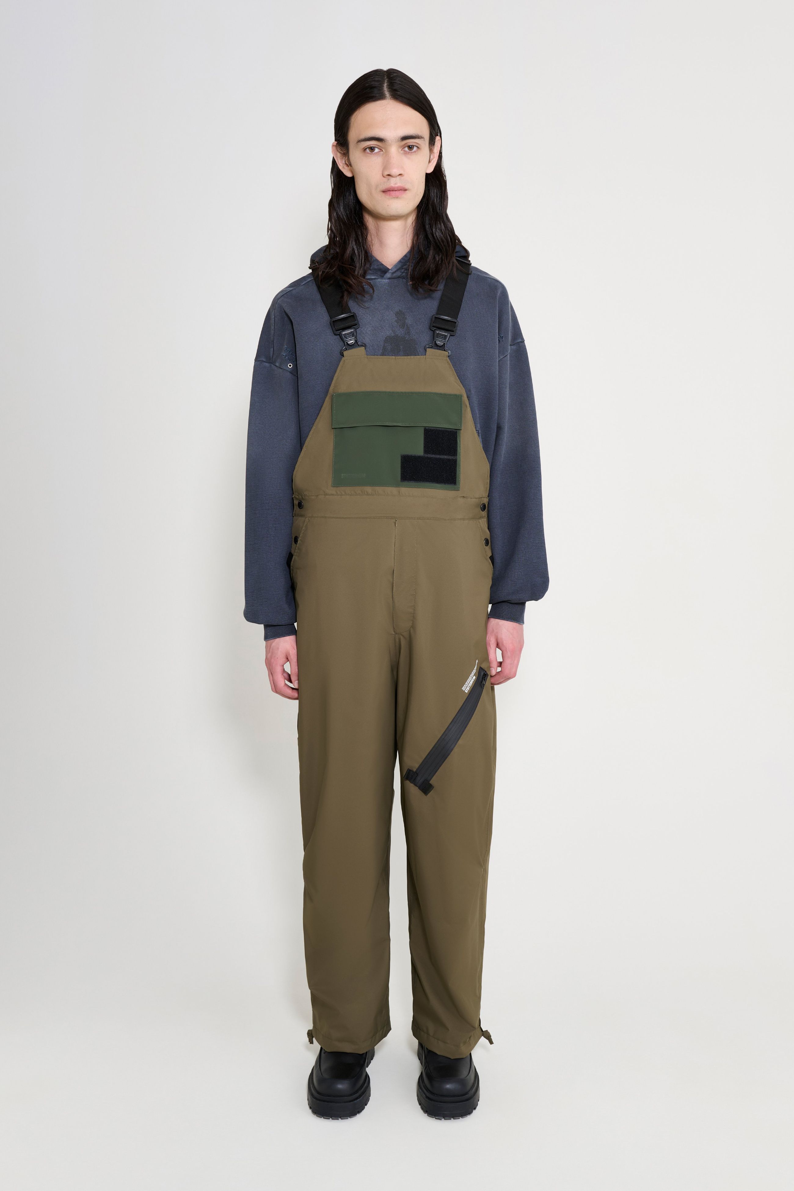 stutterheim space bib trousers green men