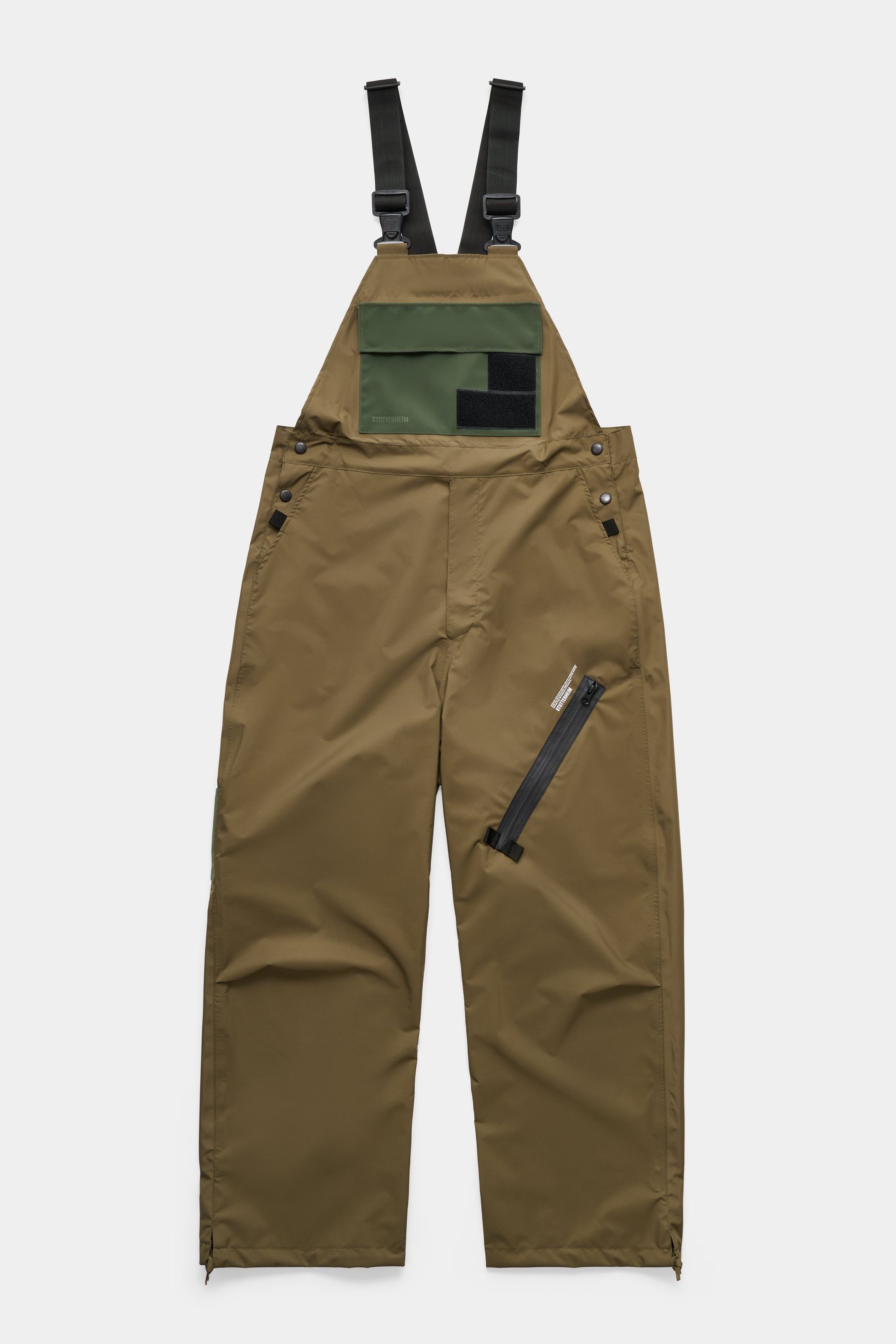 stutterheim space bib trousers green men