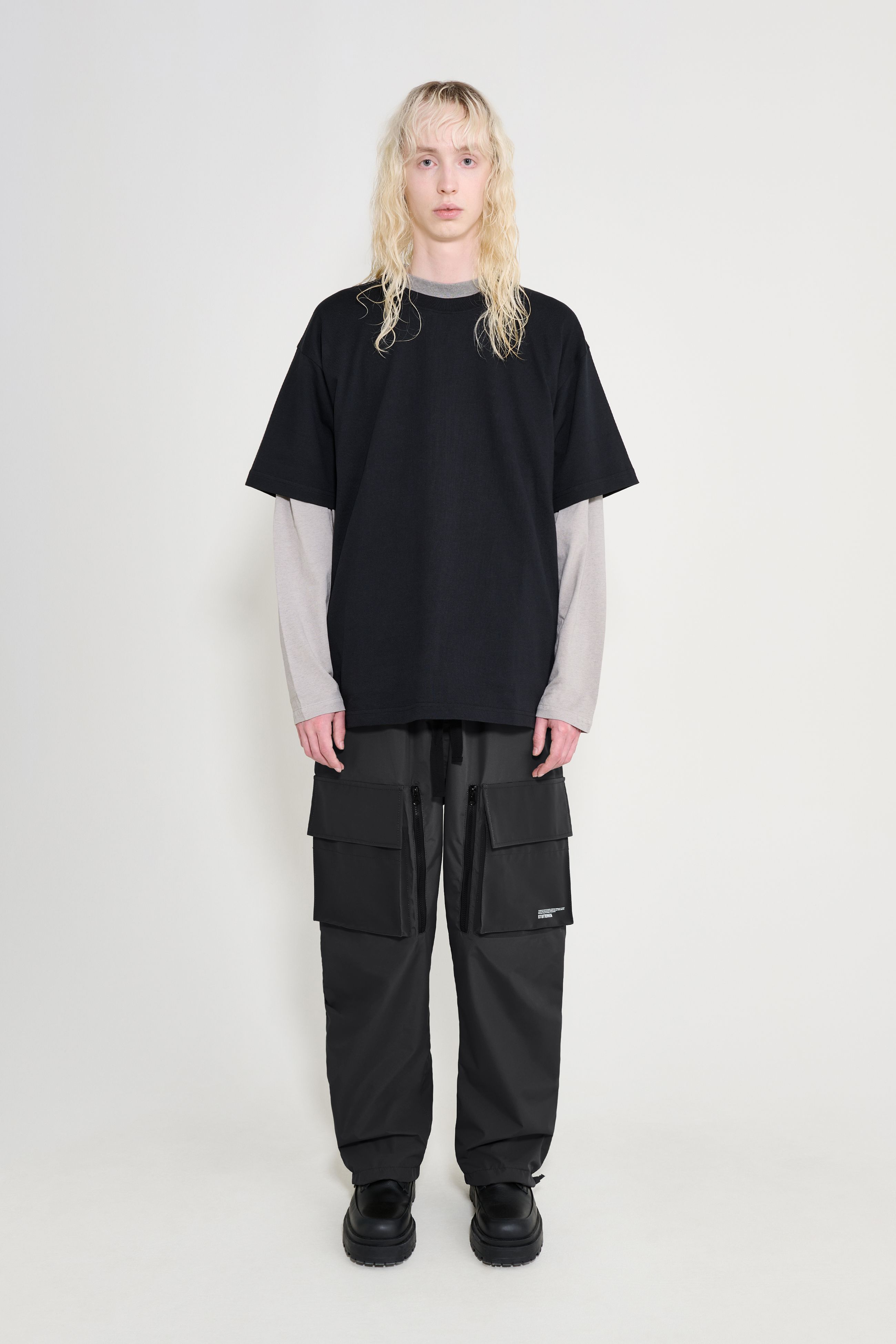 stutterheim space pocket trousers black men