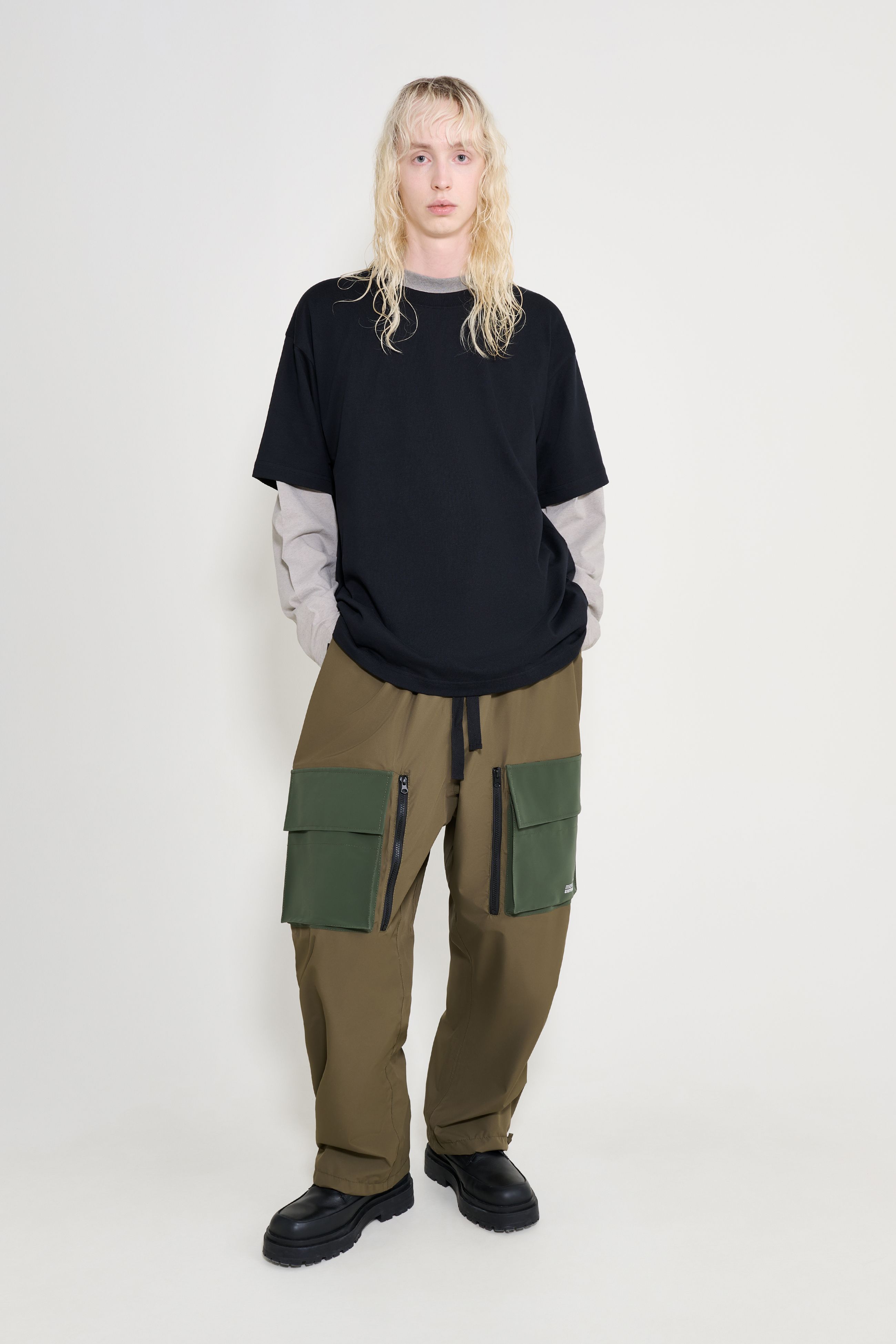 stutterheim space pocket trousers green men