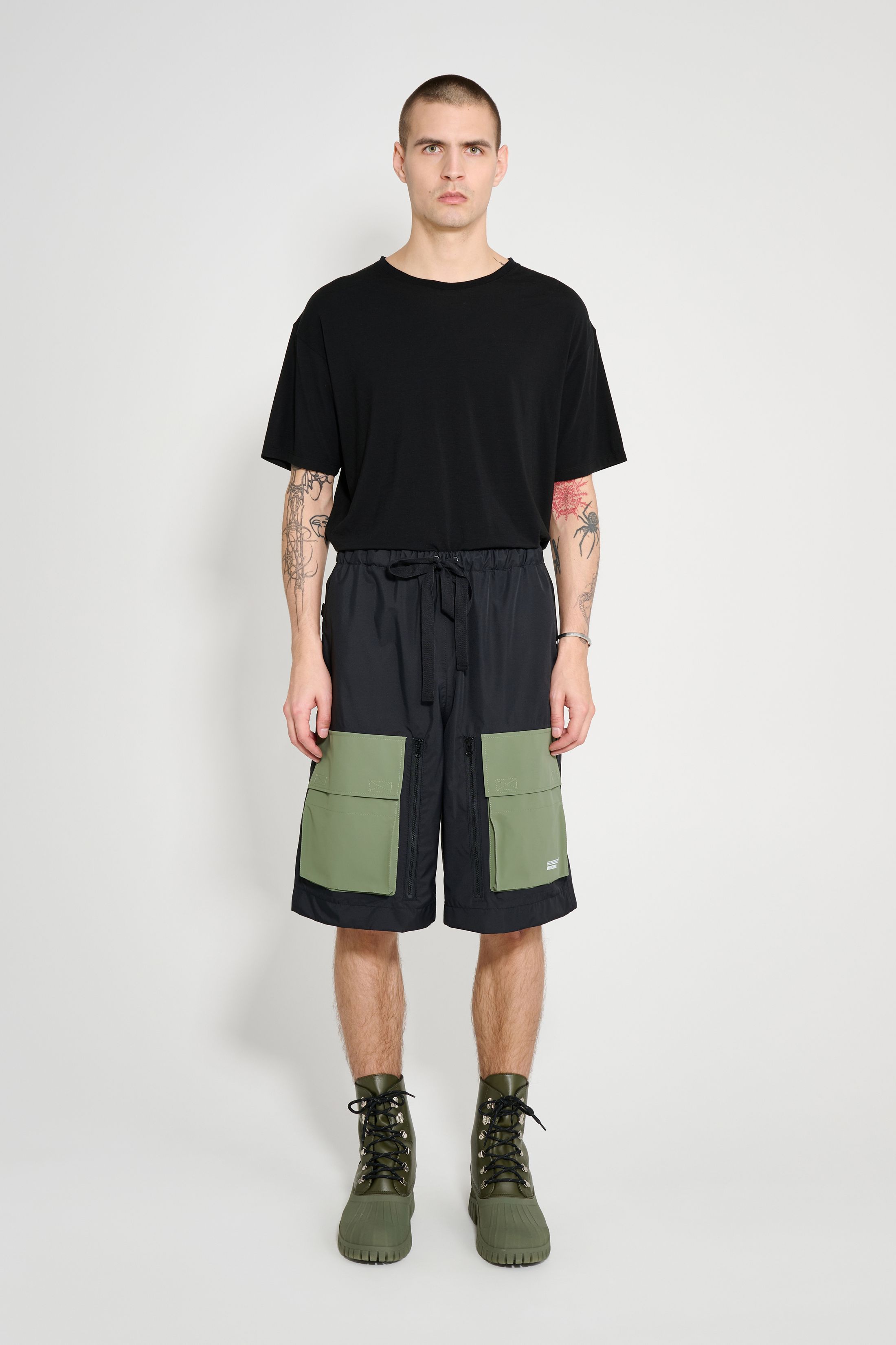 stutterheim space shorts black men