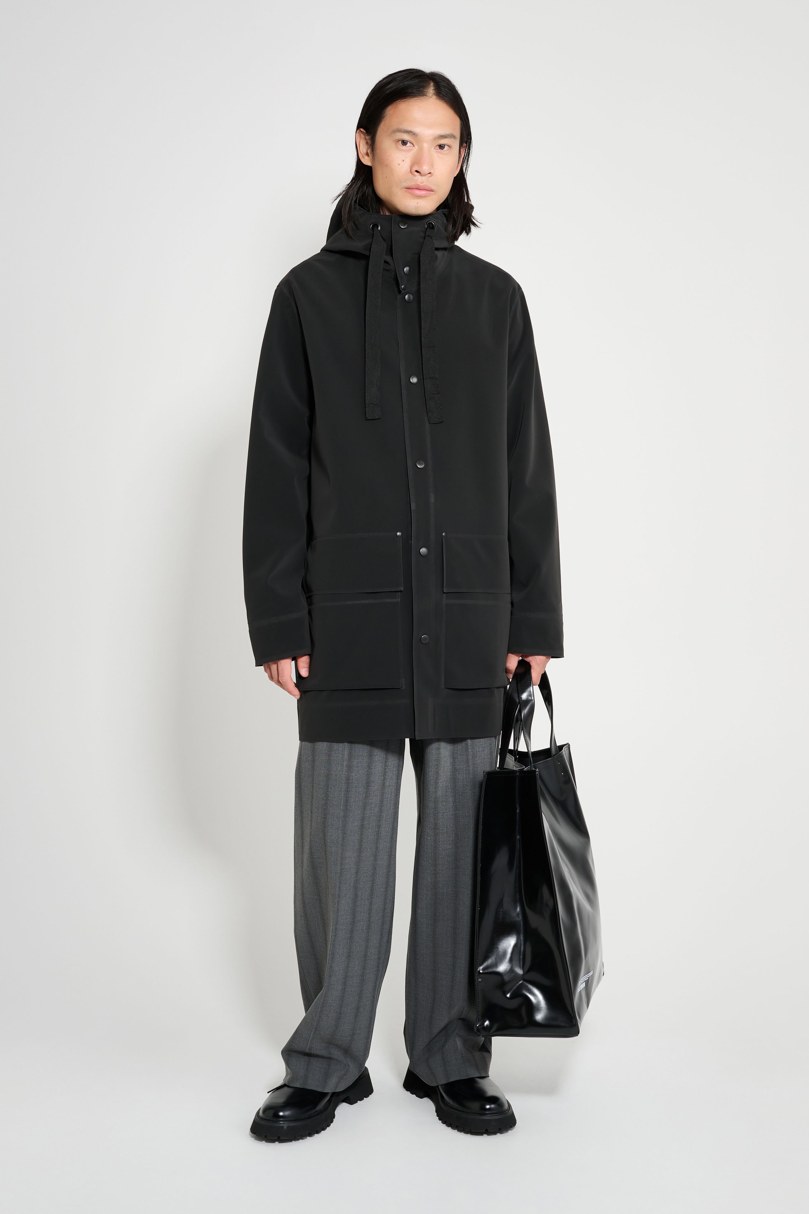 stutterheim stockholm 15 matte black men jackets