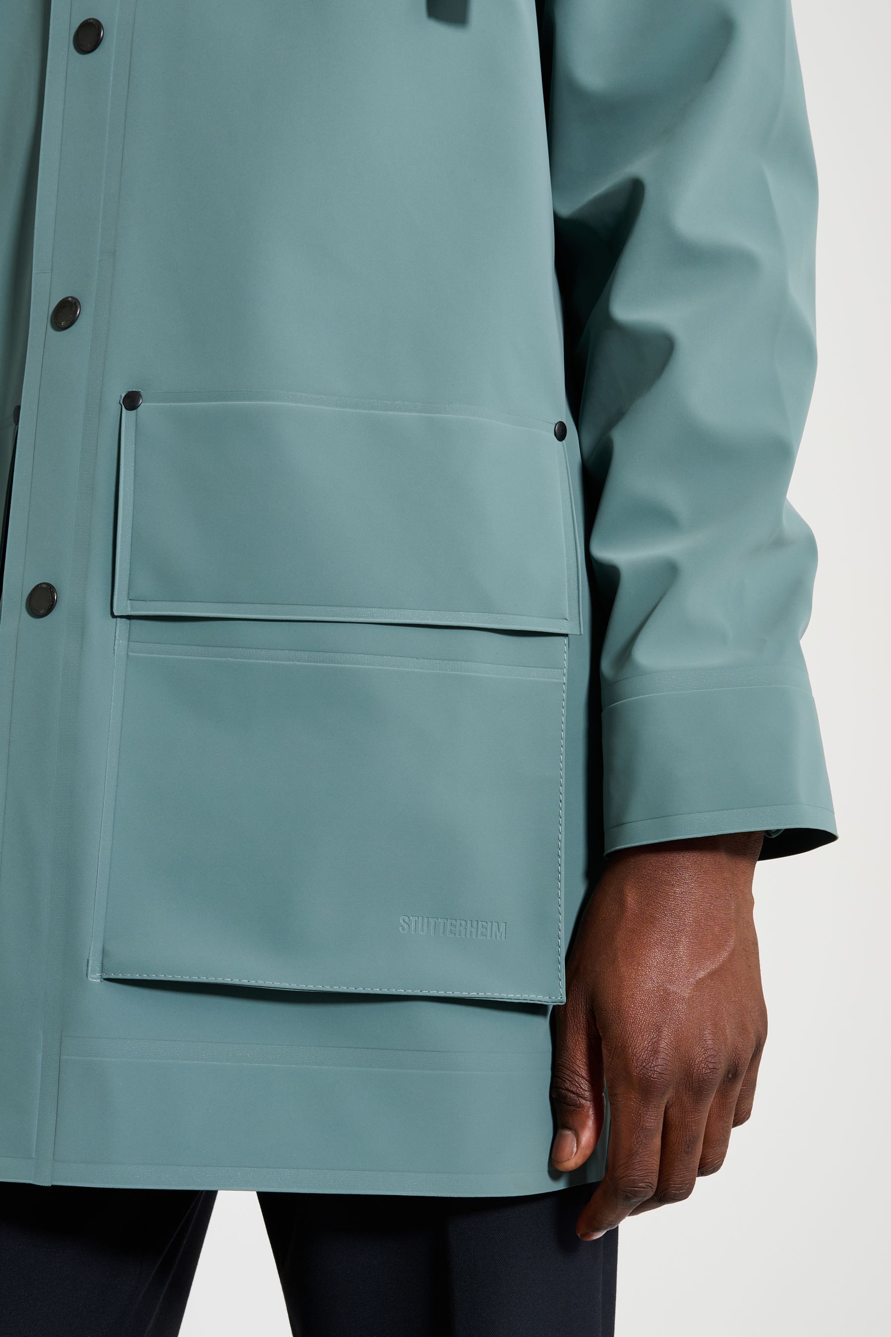 stutterheim stockholm 15 raincoat moon rock men jackets raincoats