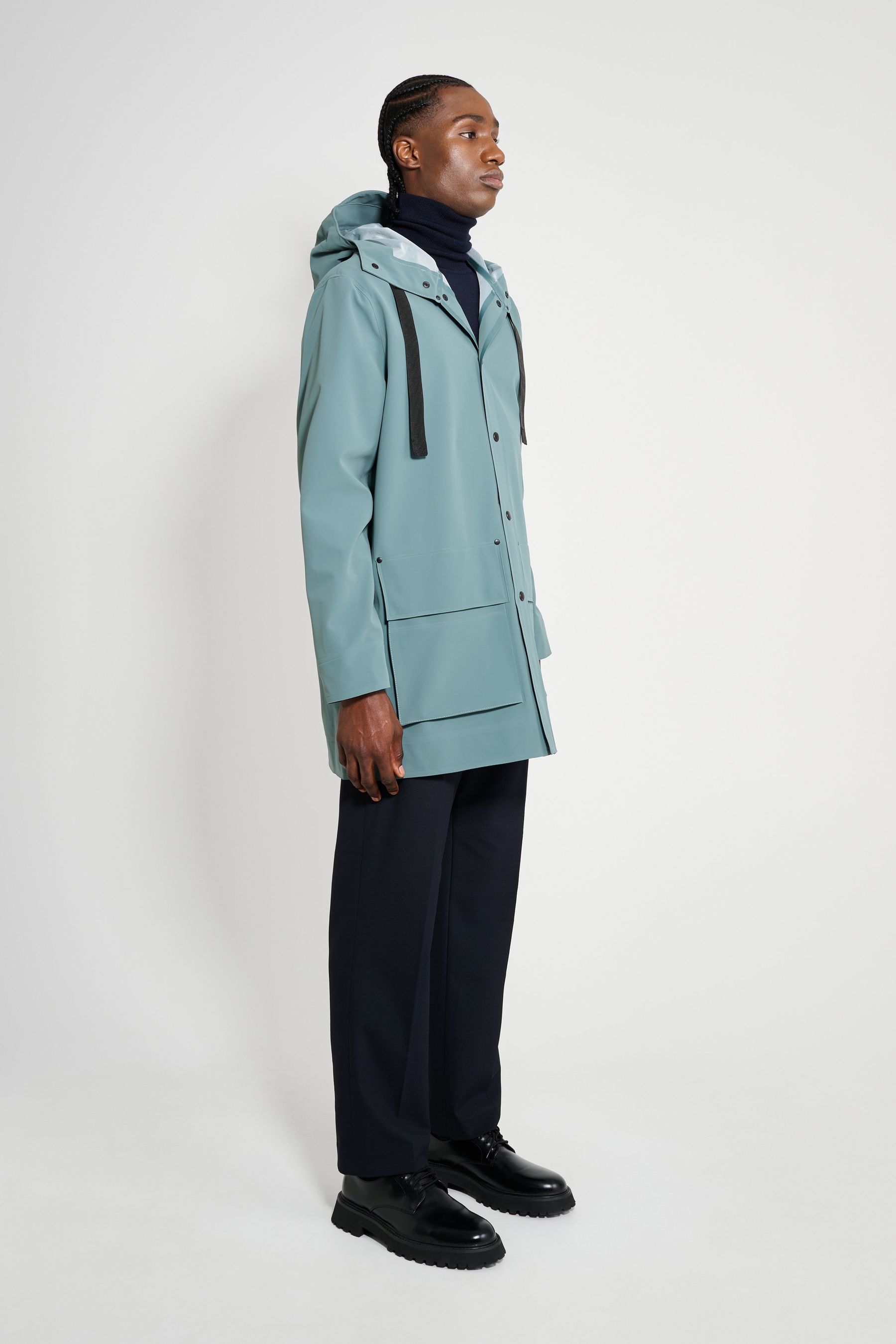 stutterheim stockholm 15 raincoat moon rock men jackets raincoats