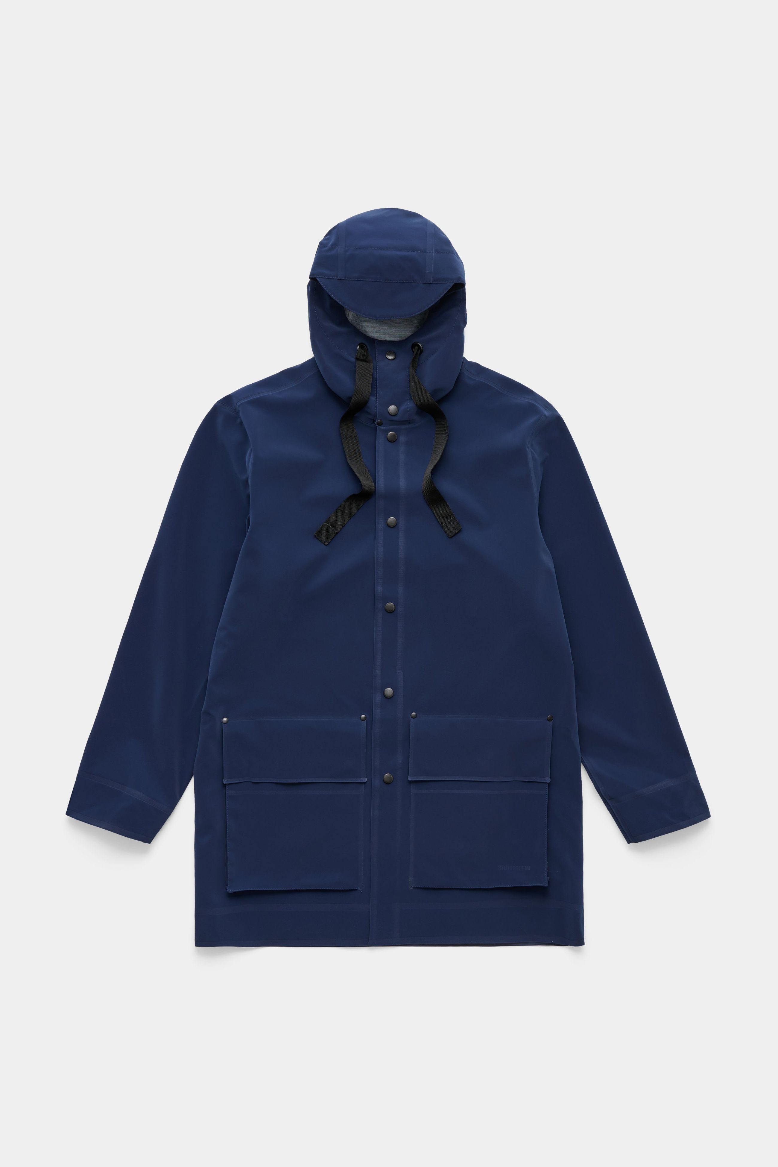 Stutterheim Stockholm 15 Raincoat In Blue