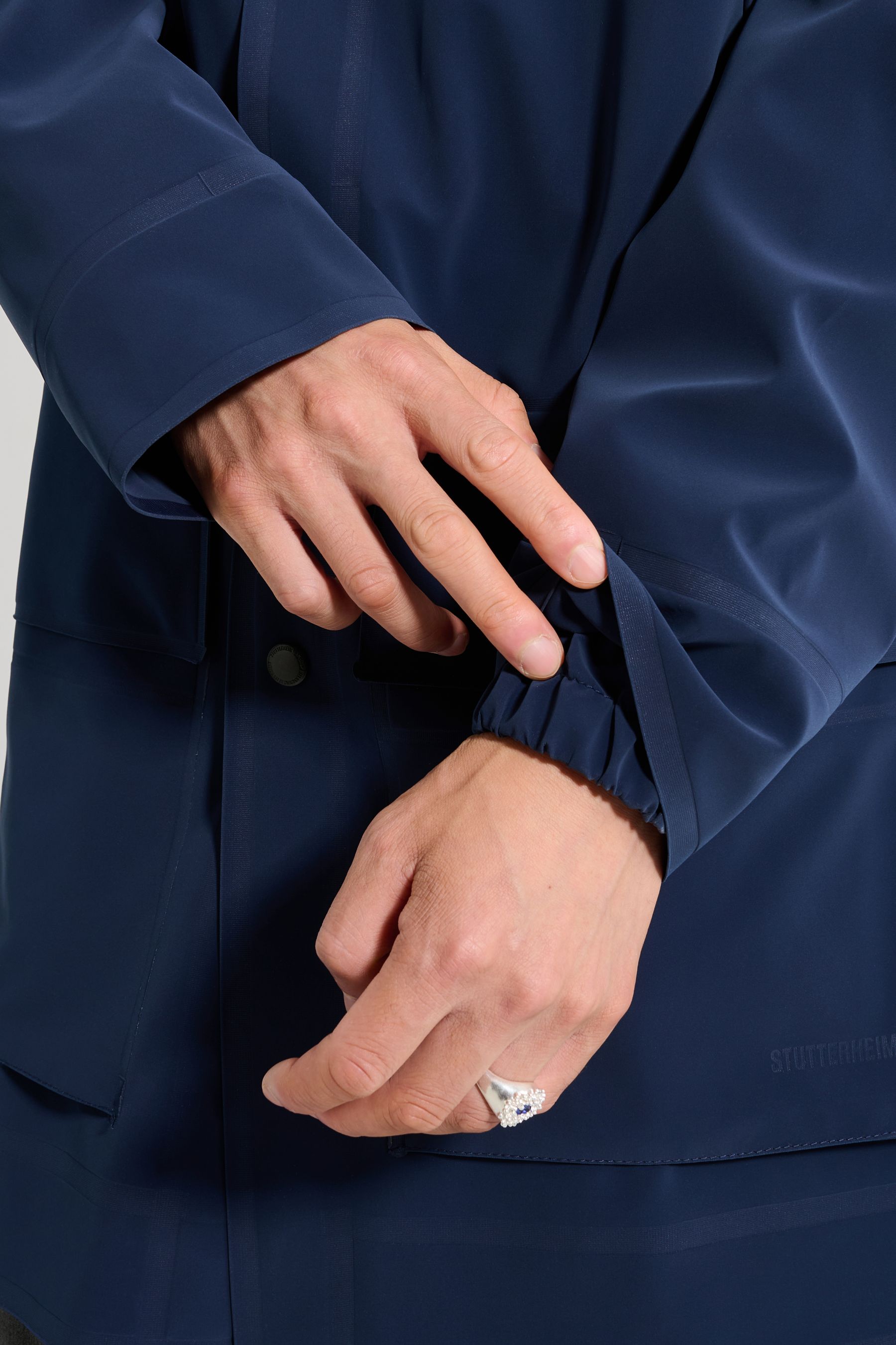 stutterheim stockholm 15 raincoat navy men jackets raincoats