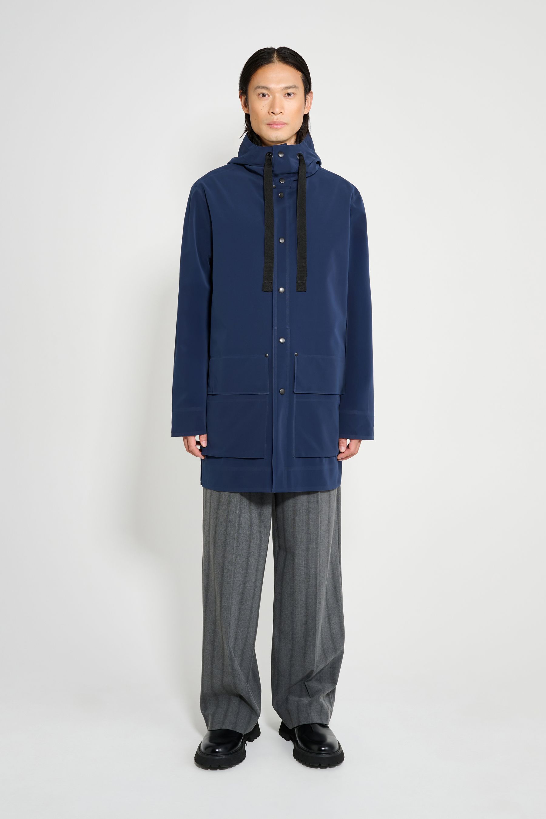 stutterheim stockholm 15 raincoat navy men jackets raincoats