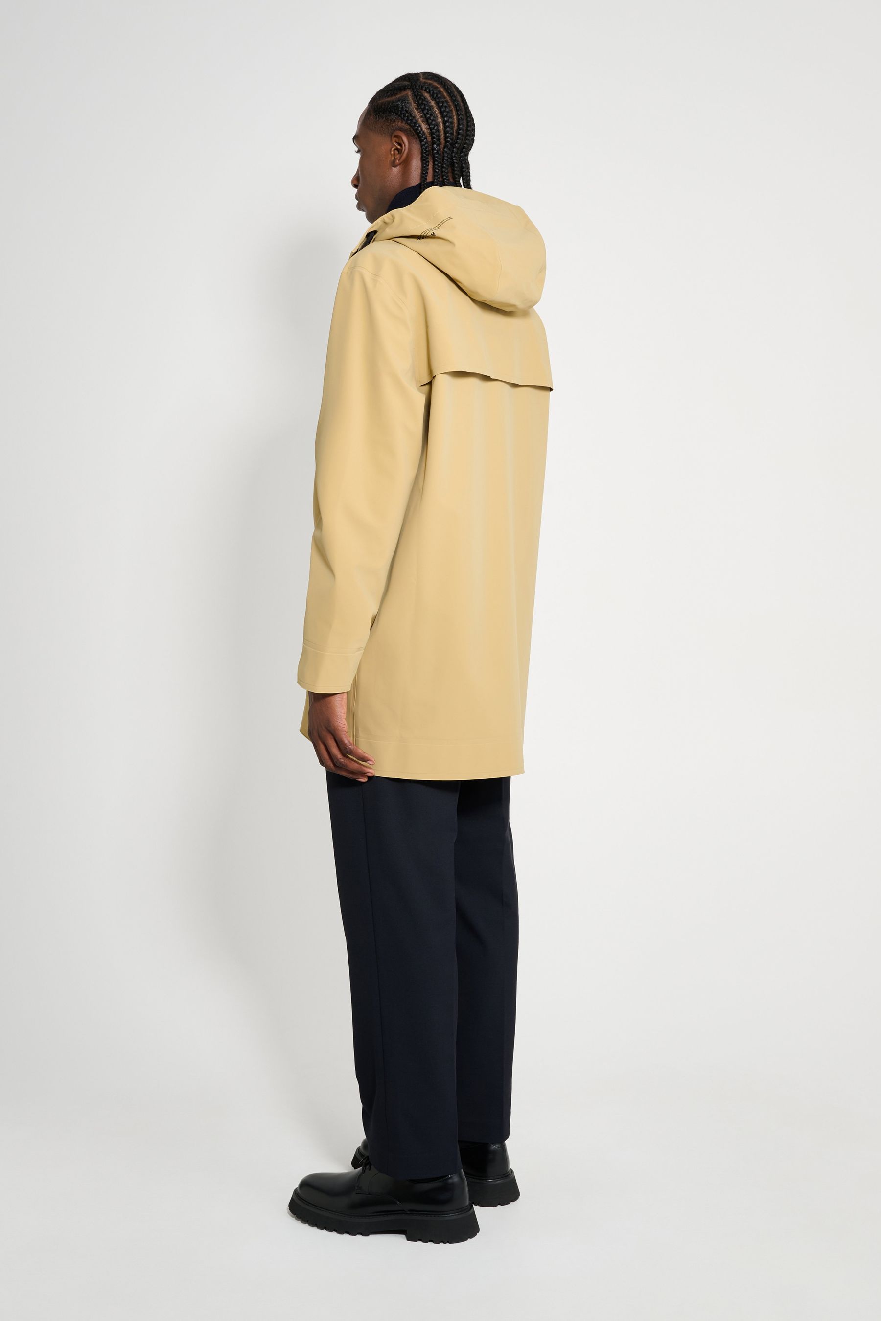 stutterheim stockholm 15 raincoat sand men jackets