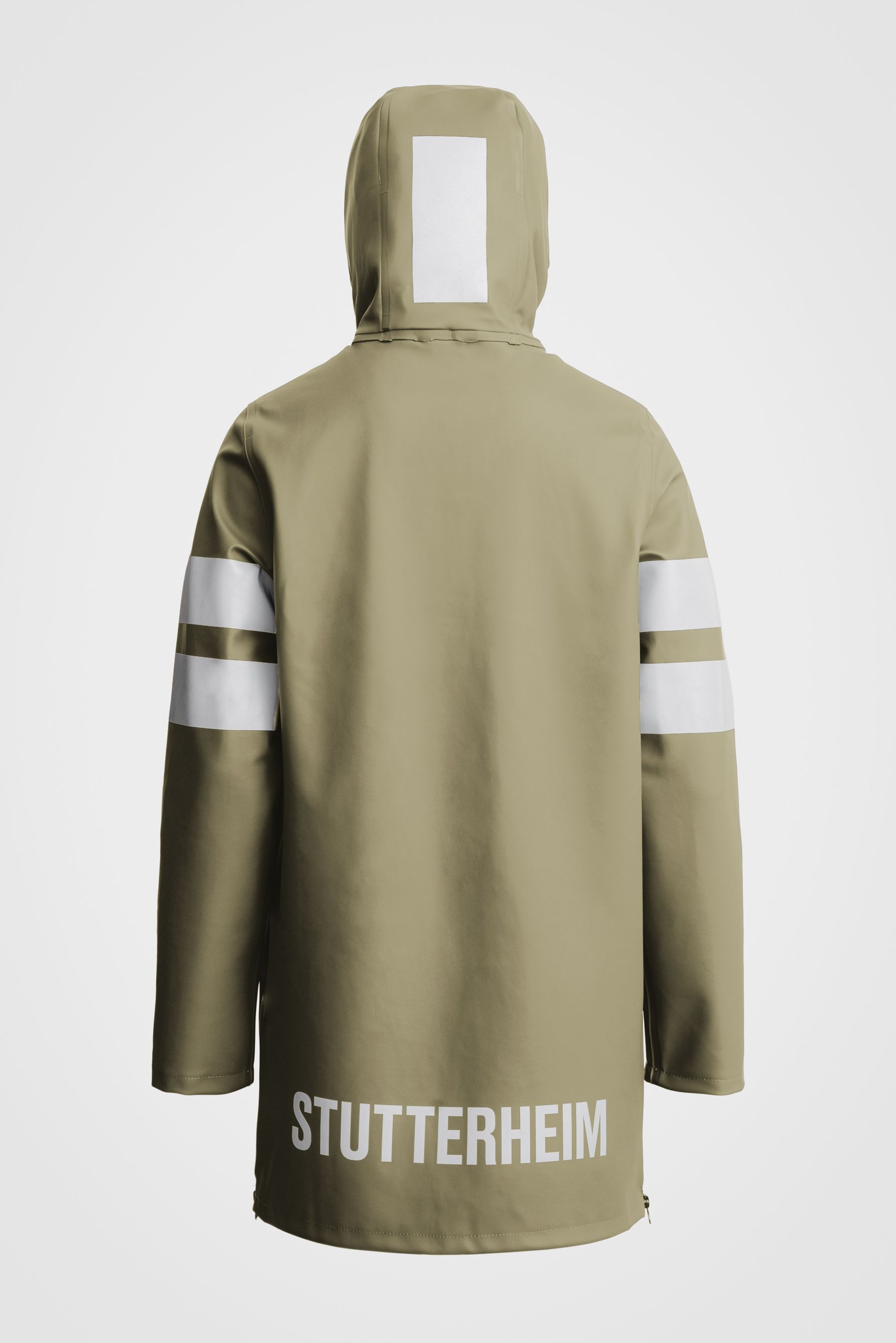 stutterheim stockholm bike raincoat aloe men jackets raincoats