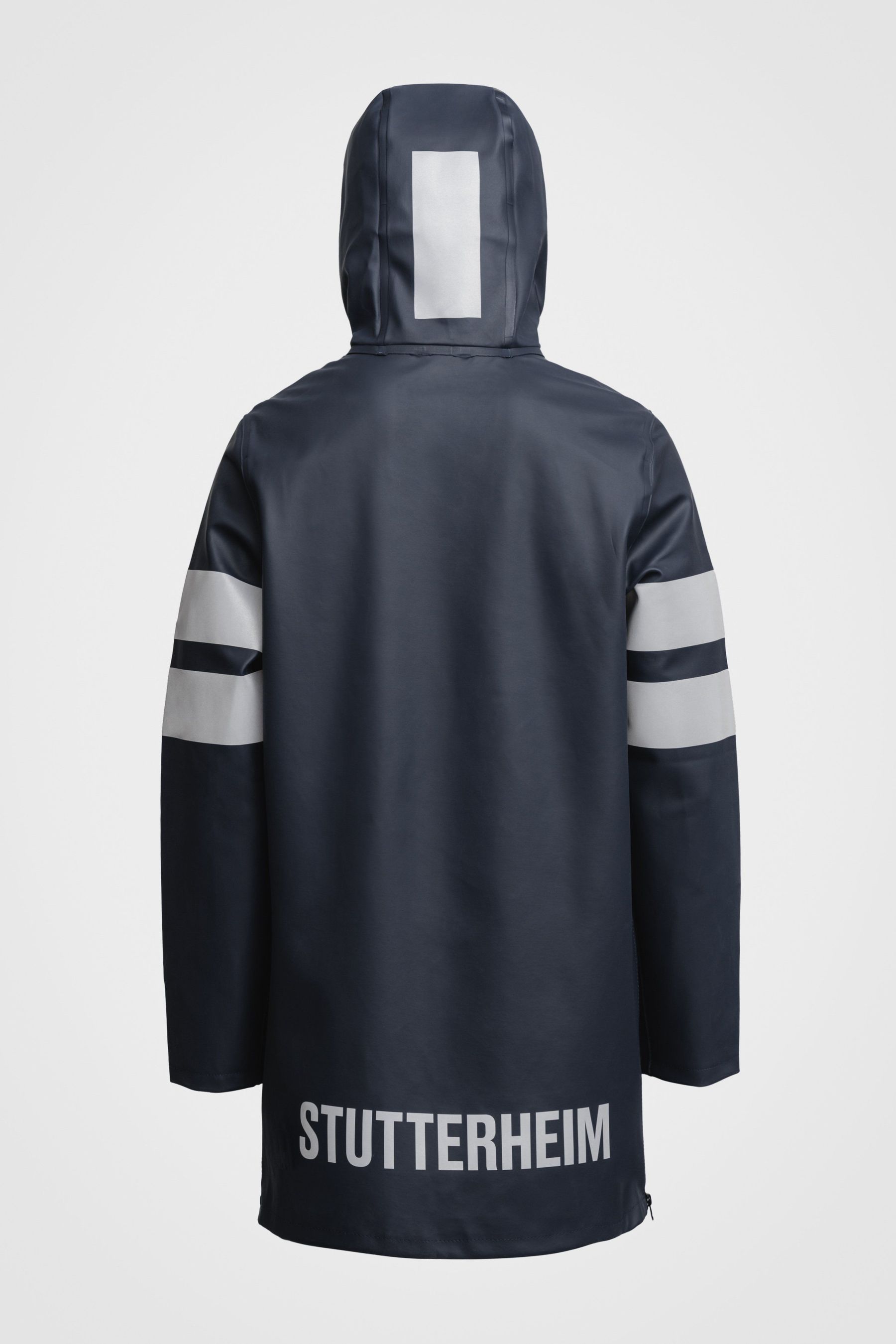 stutterheim stockholm bike raincoat navy men jackets raincoats