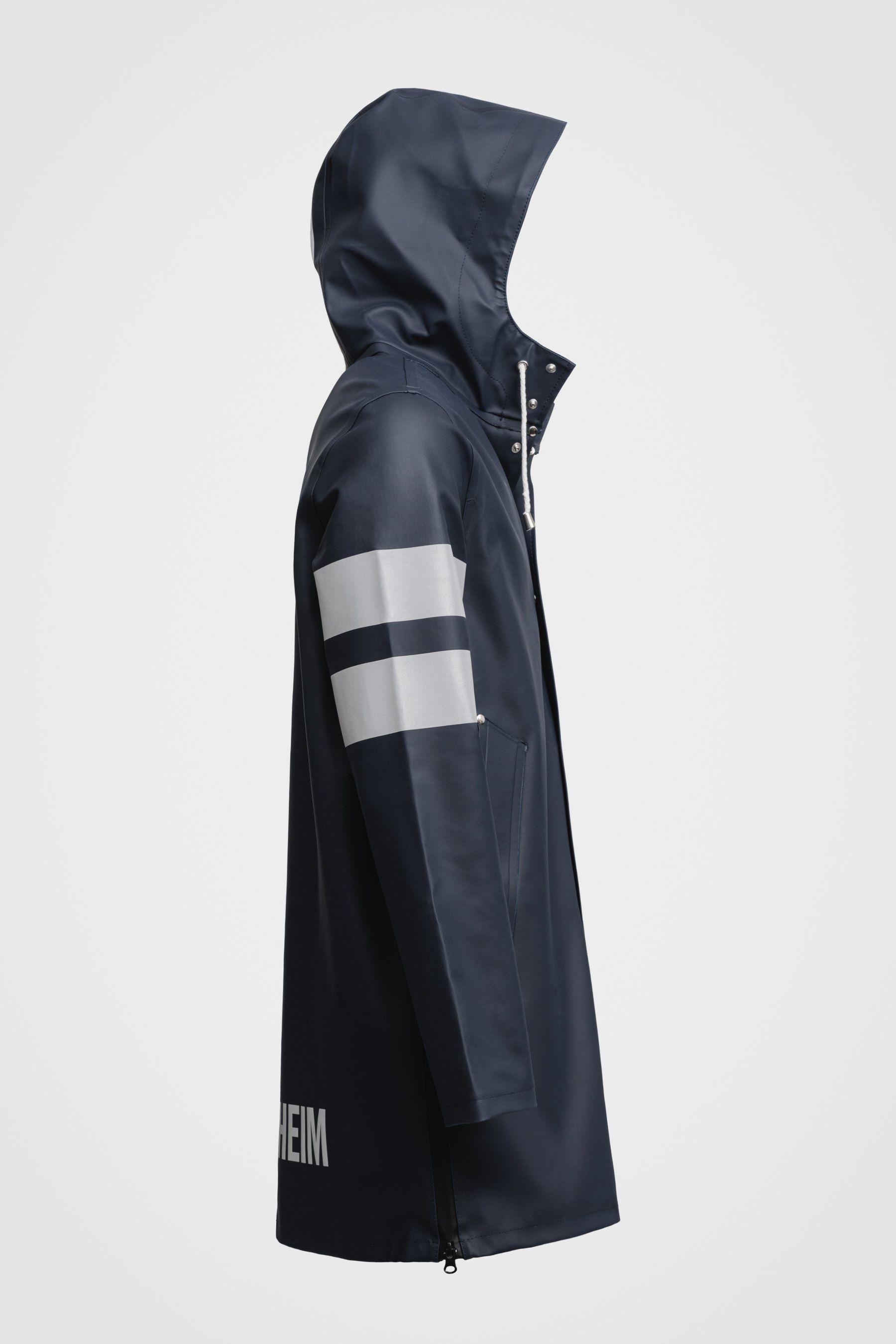 stutterheim stockholm bike raincoat navy women jackets raincoats
