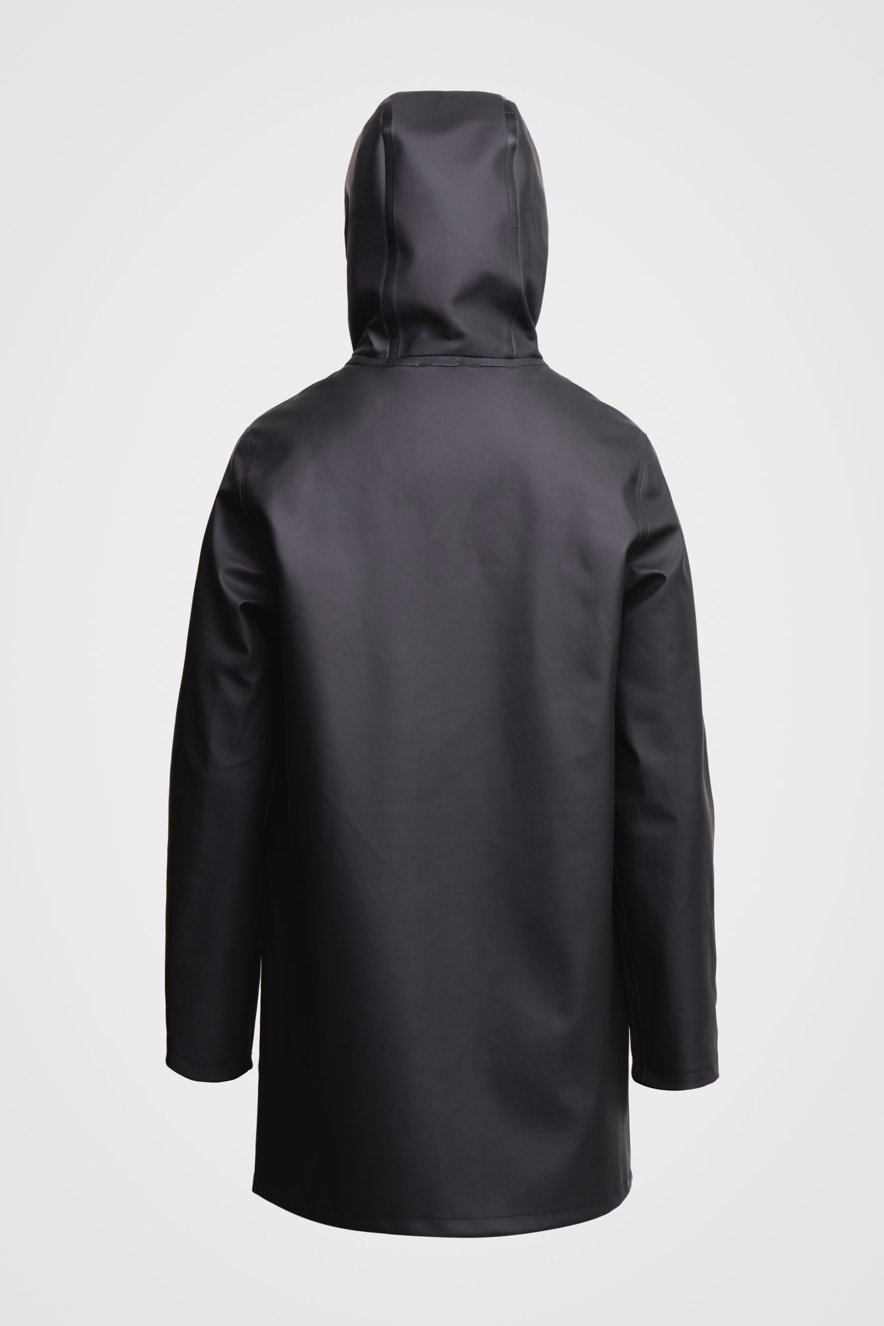 stutterheim stockholm raincoat black men jackets raincoats