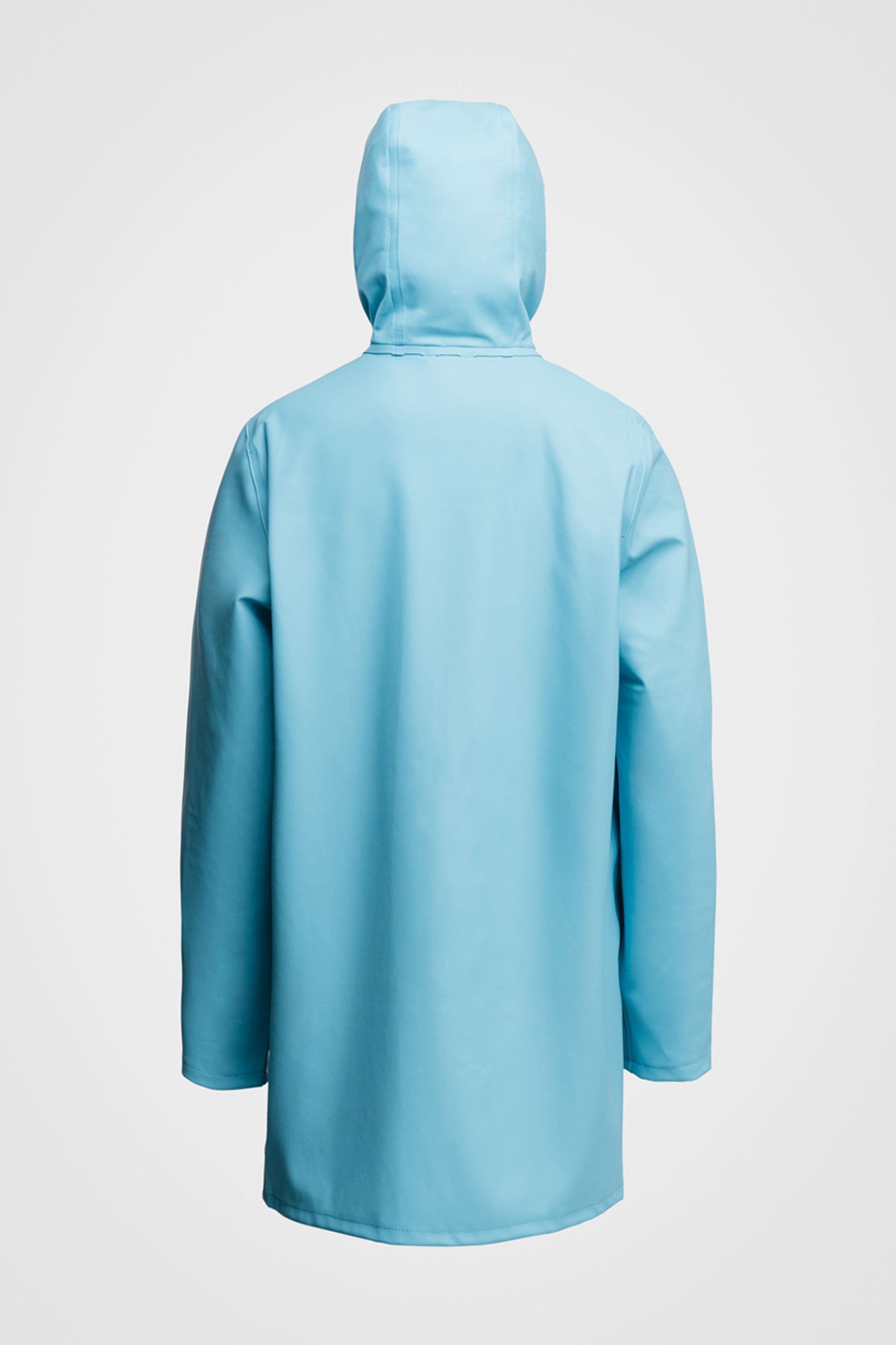 stutterheim stockholm raincoat delphinium blue men jackets raincoats