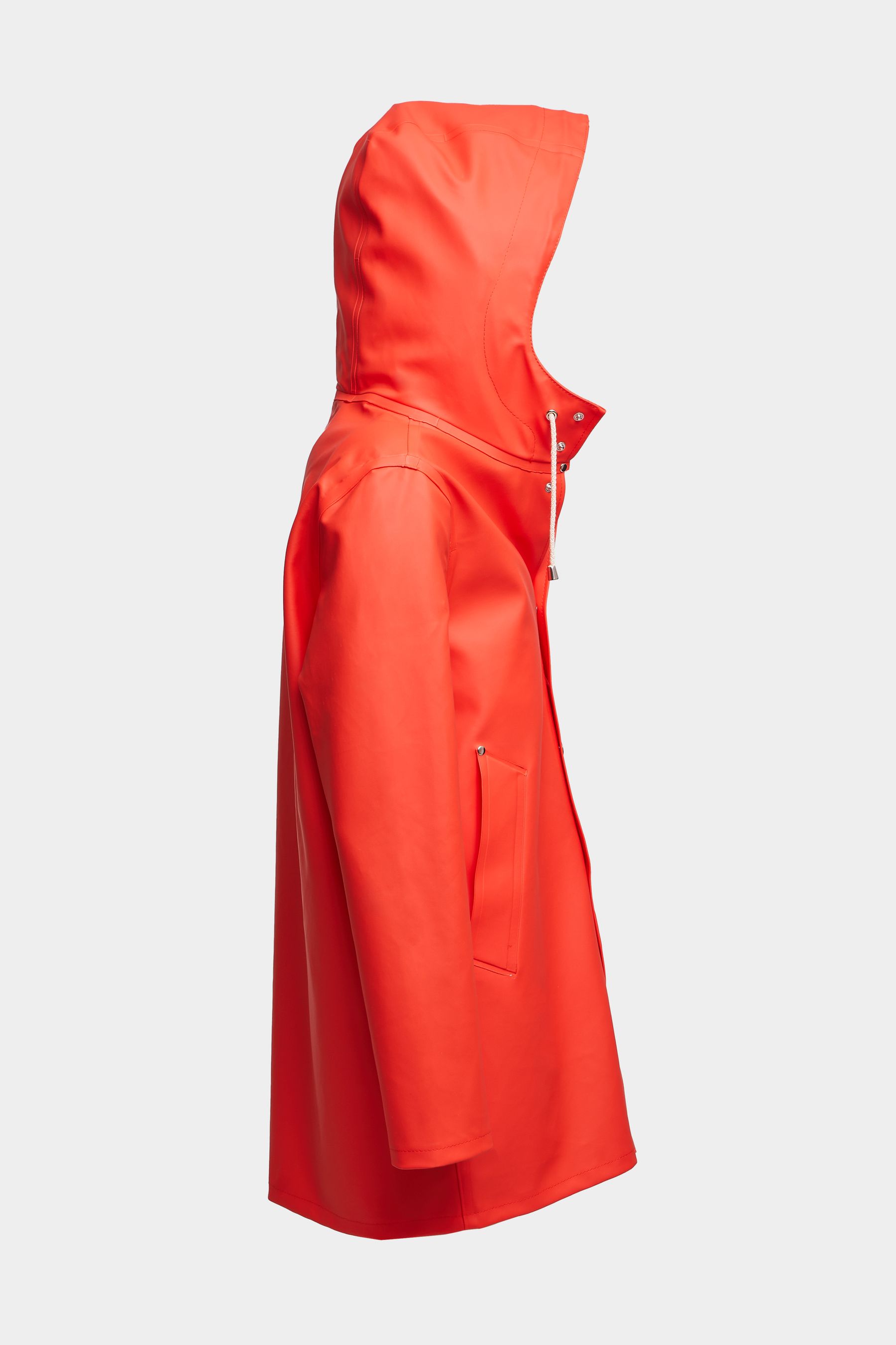 Red raincoat mens online