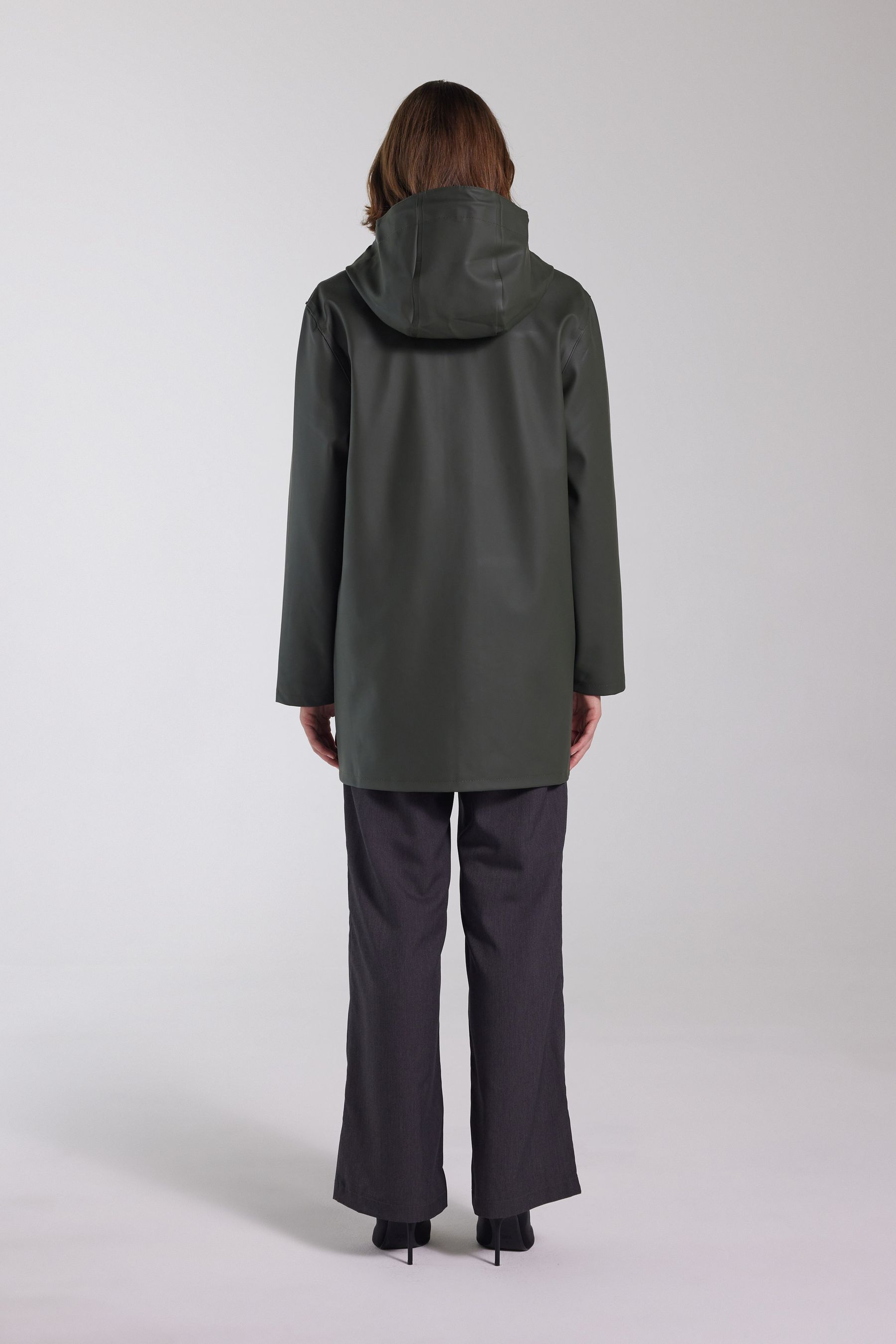 stutterheim stockholm raincoat green men jackets raincoats