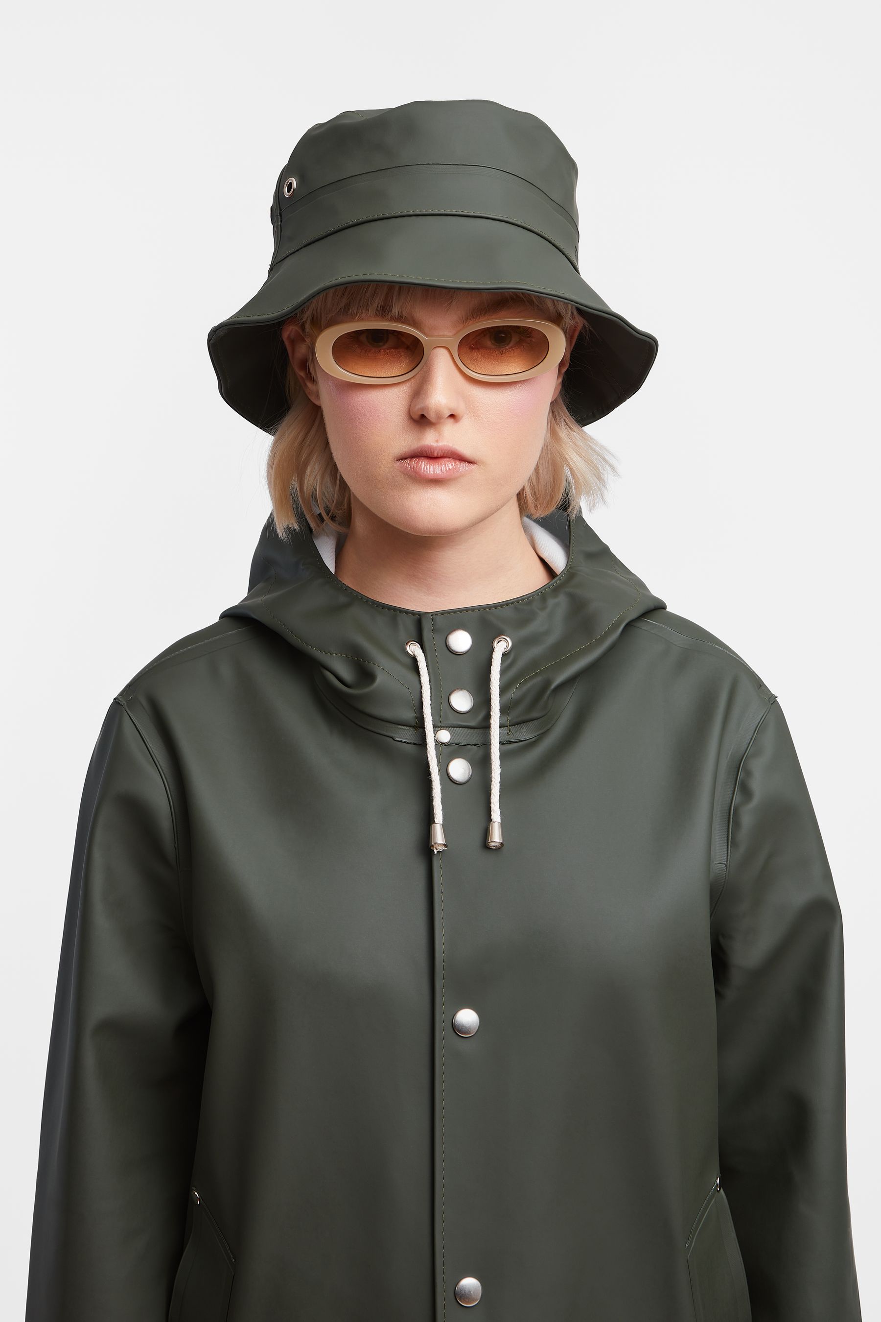 stutterheim stockholm raincoat green men jackets raincoats