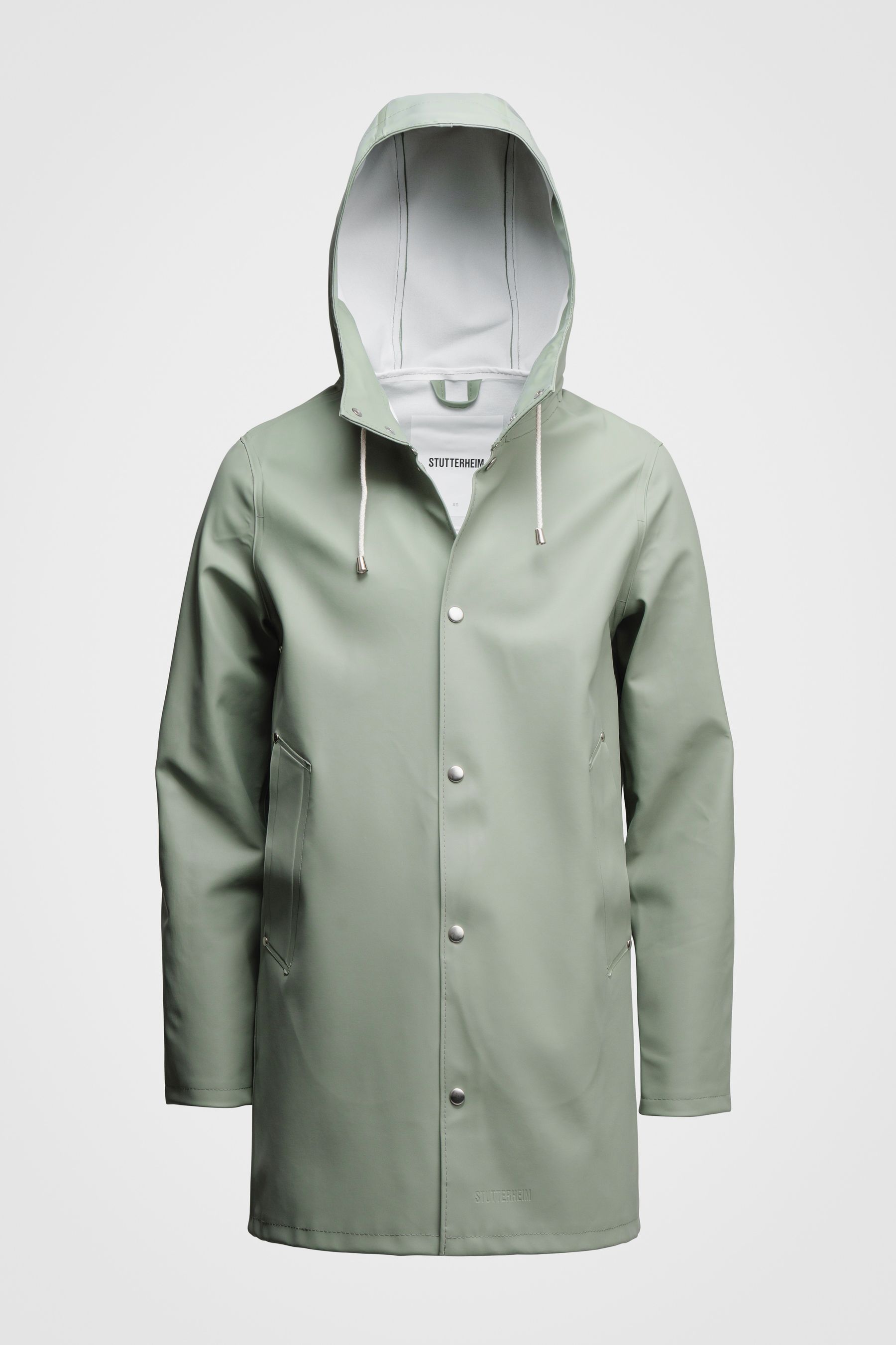stutterheim stockholm raincoat khaki green men jackets