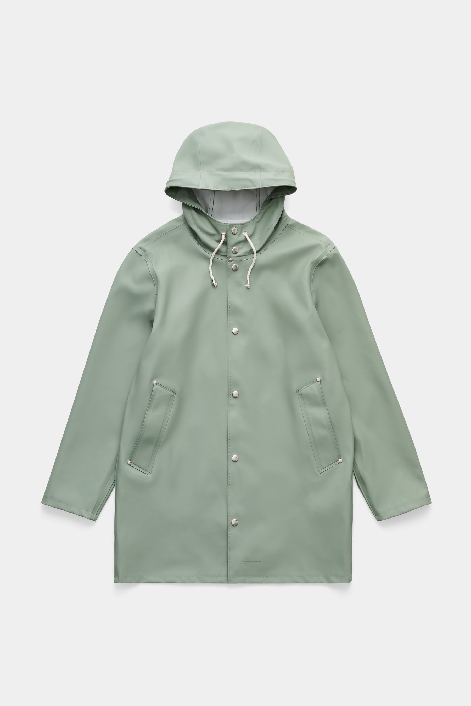 stutterheim stockholm raincoat khaki green men jackets