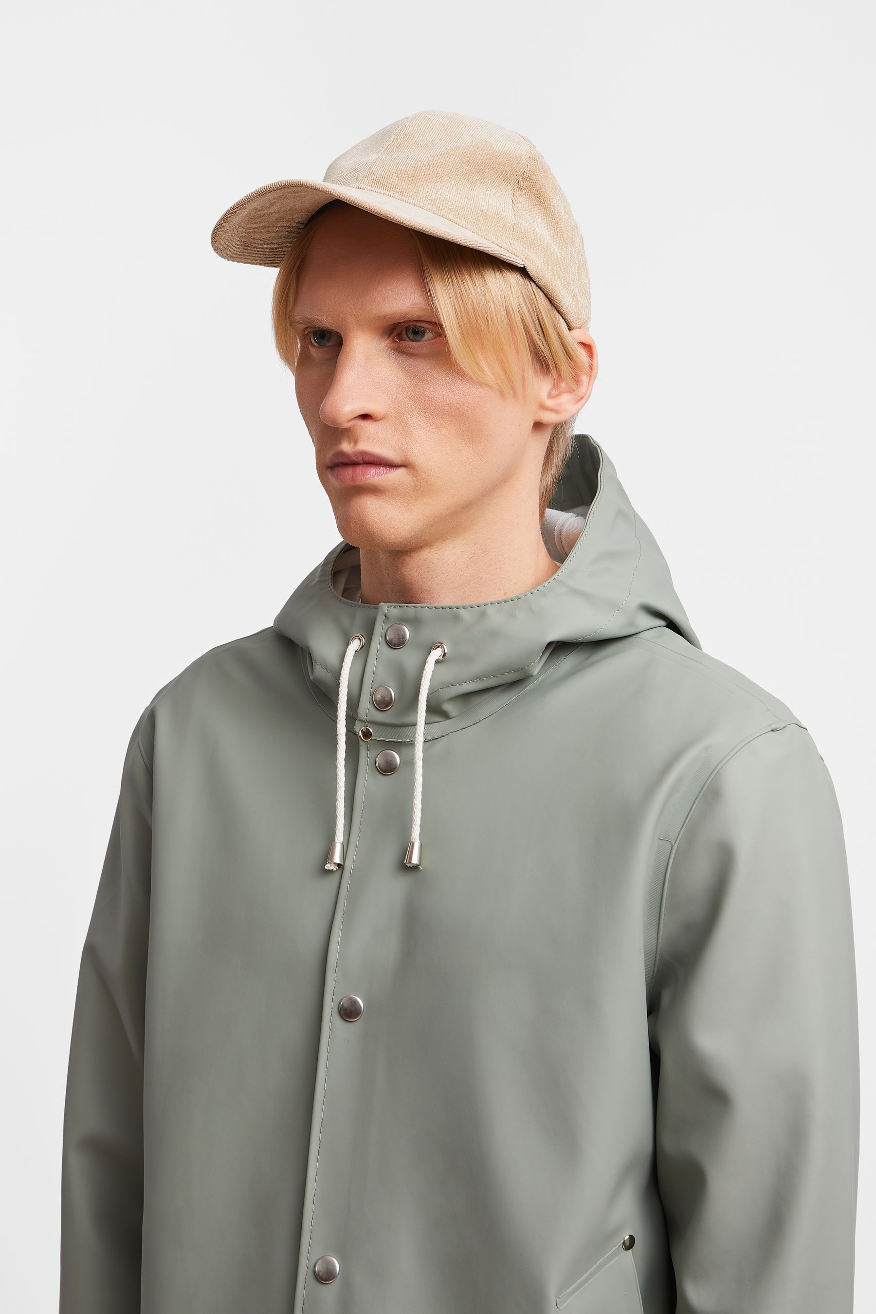 stutterheim stockholm raincoat khaki green men jackets raincoats