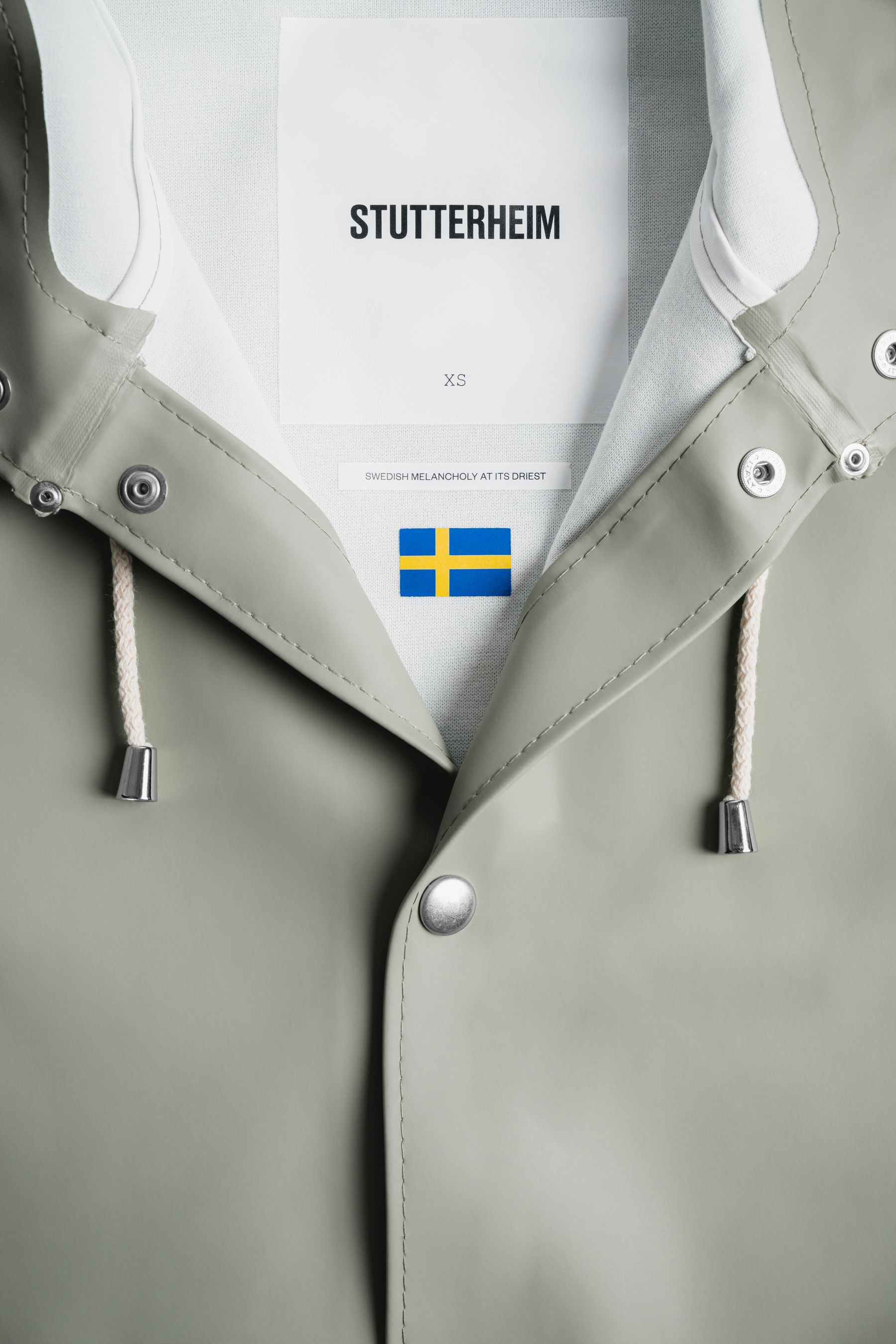 stutterheim stockholm raincoat khaki green men jackets raincoats