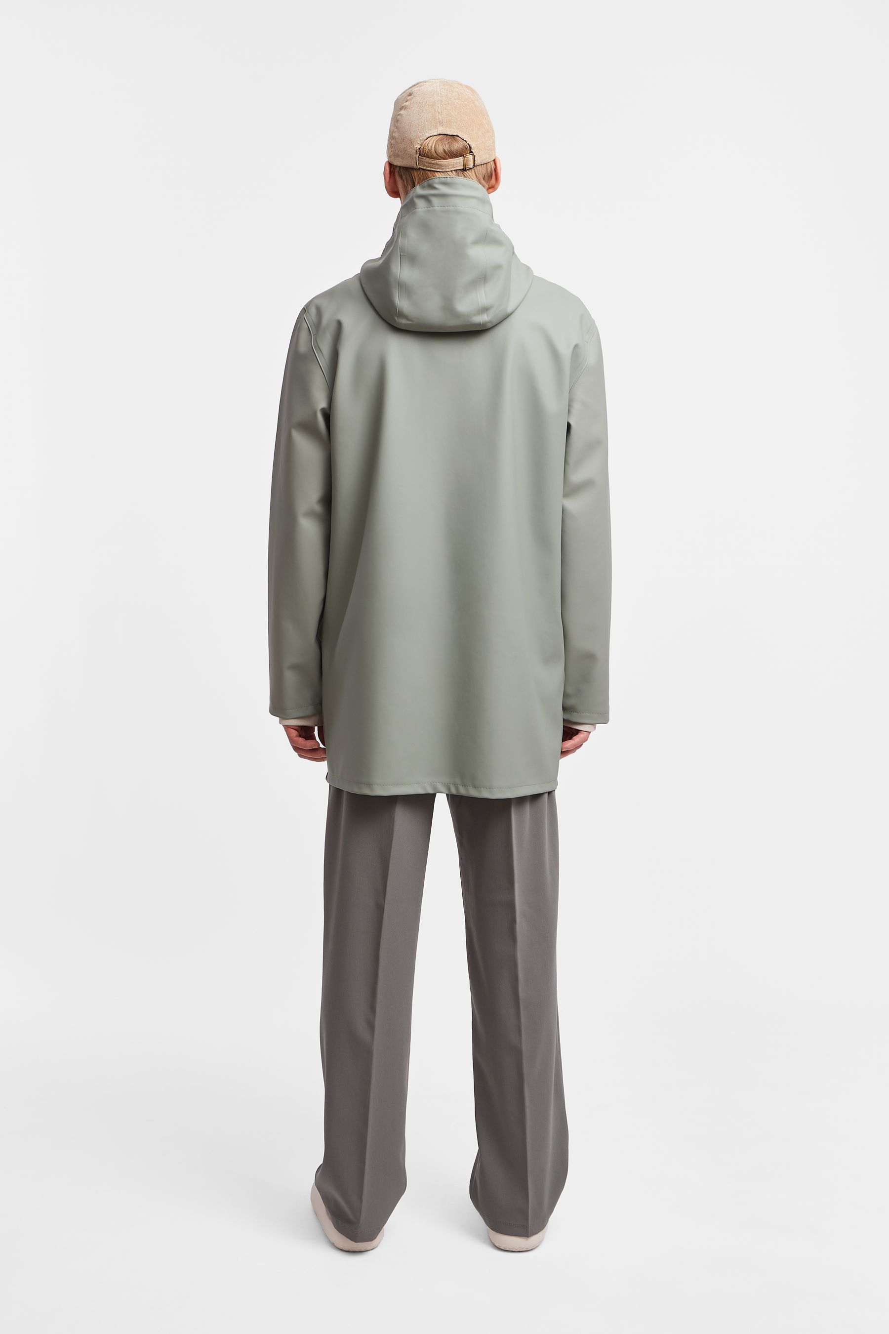 stutterheim stockholm raincoat khaki green men jackets raincoats