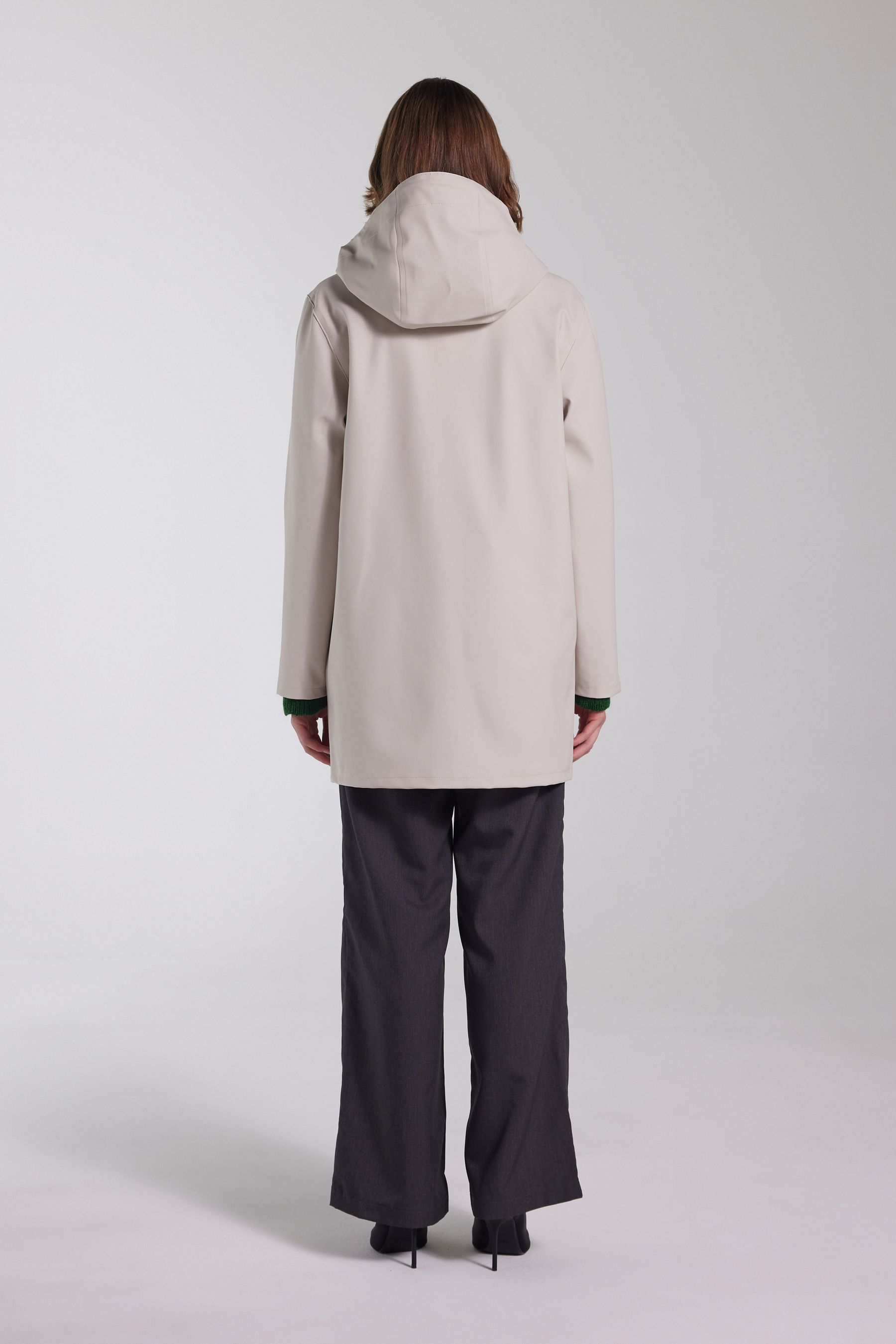 stutterheim stockholm raincoat light sand men jackets raincoats