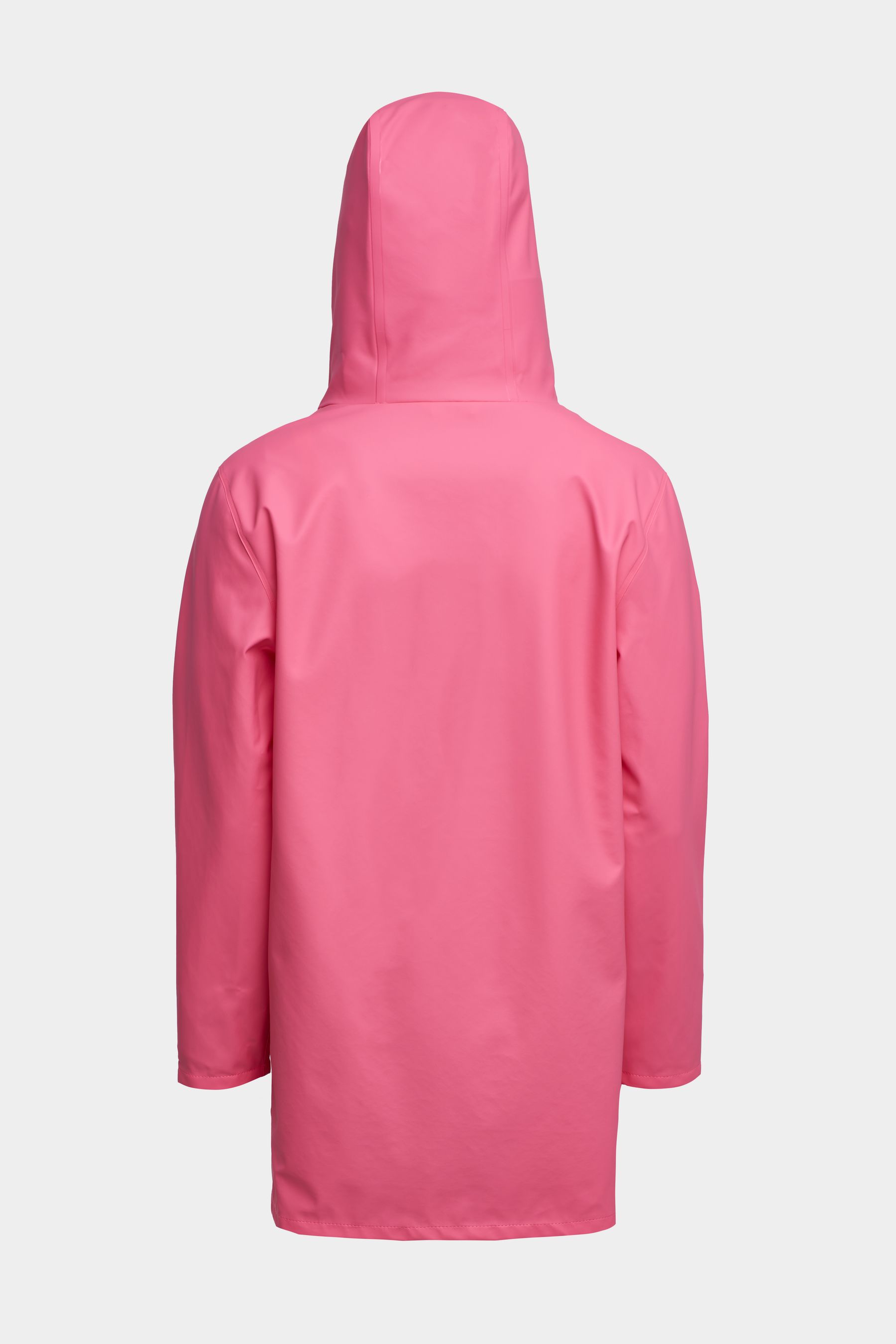 stutterheim stockholm lightweight raincoat bubblegum men jackets raincoats