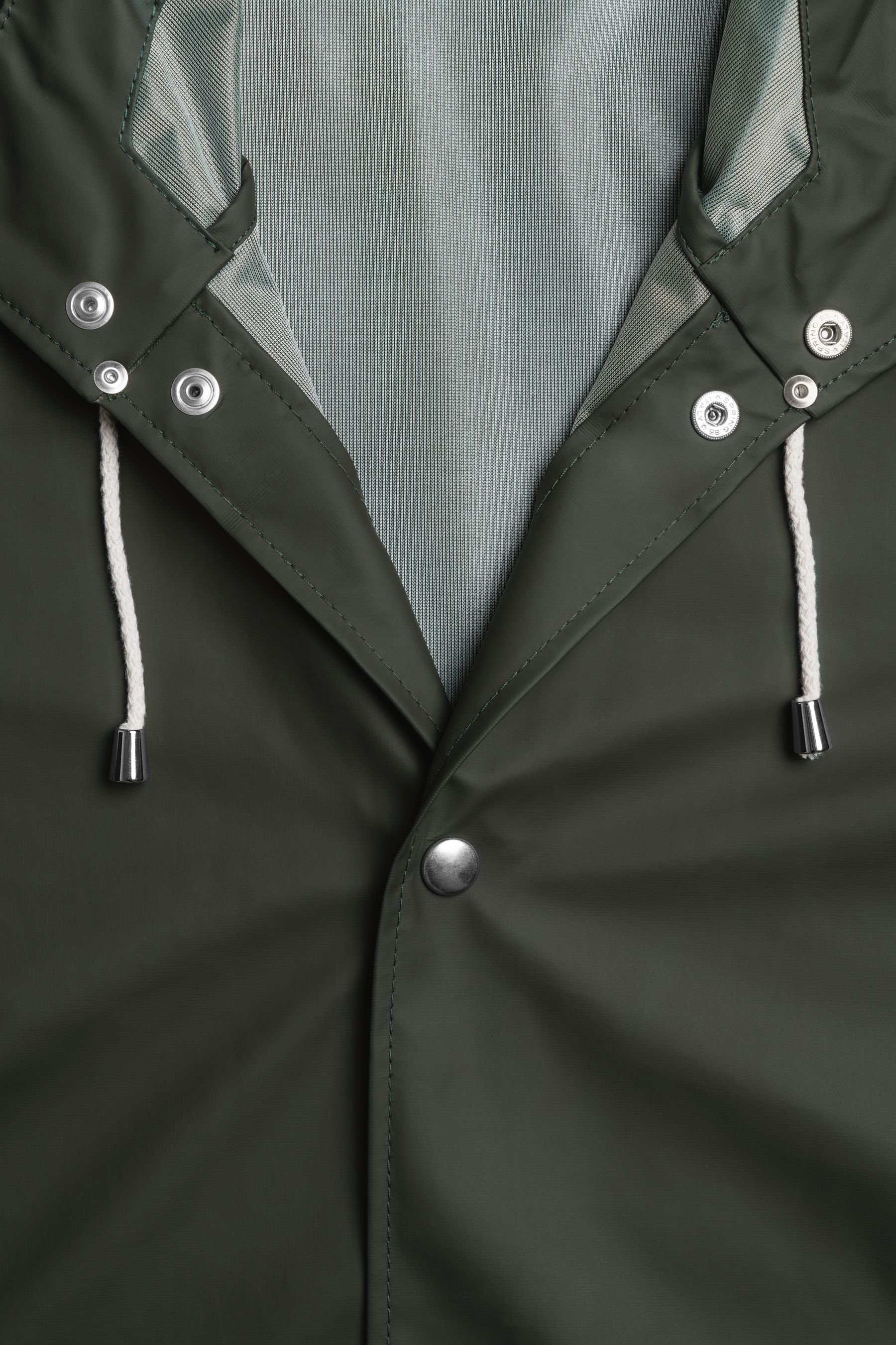 stutterheim stockholm lightweight raincoat green men jackets raincoats