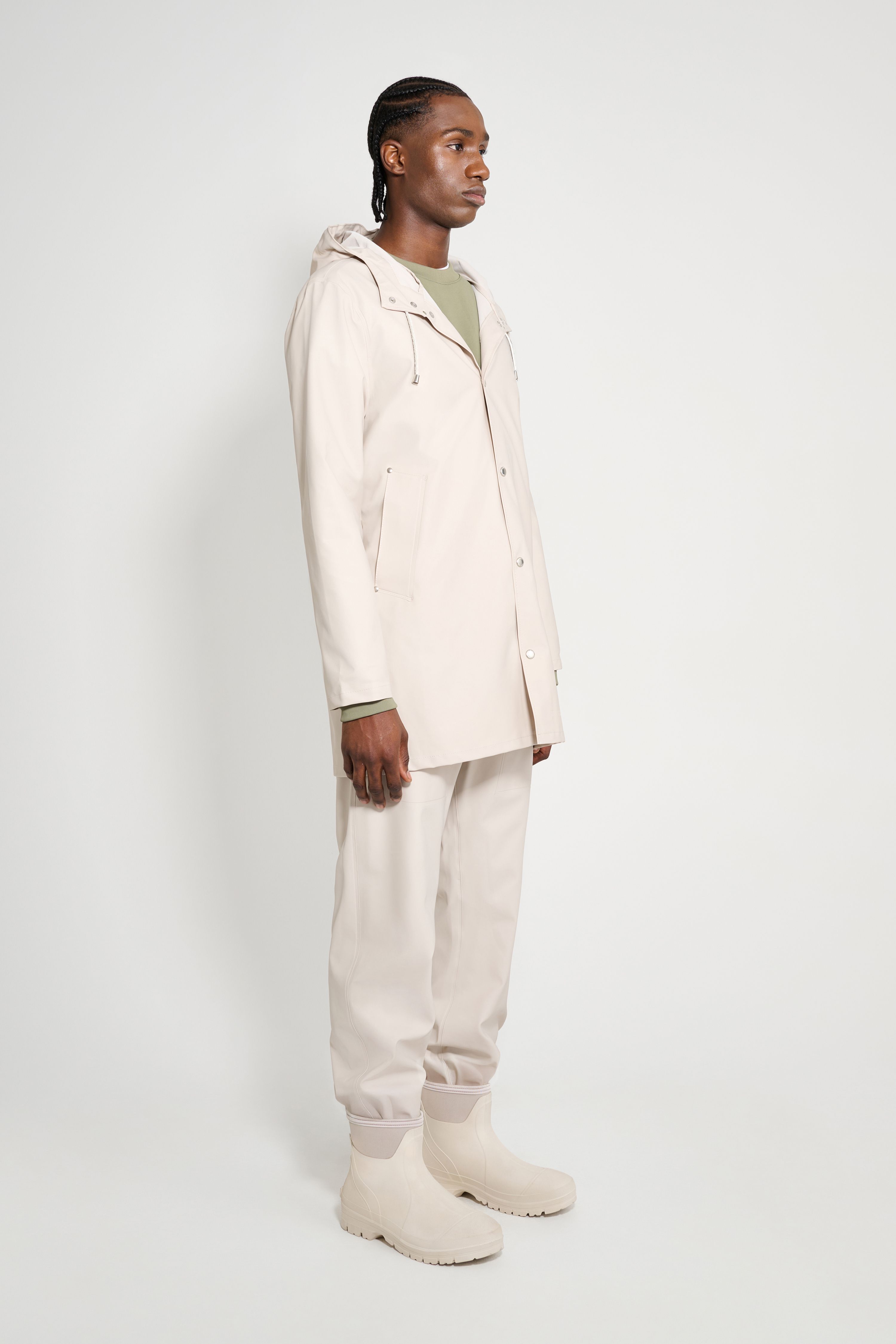 Stockholm Lightweight Raincoat Light Sand | STUTTERHEIM US