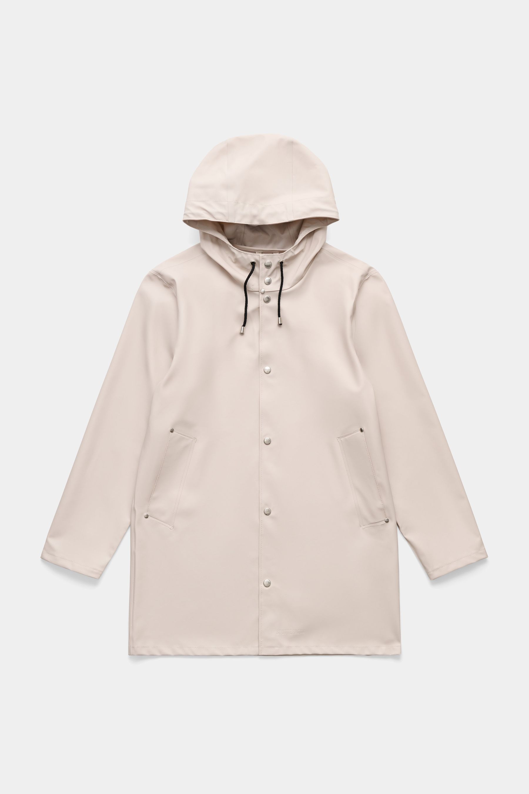 stutterheim stockholm lightweight raincoat light sand men jackets raincoats