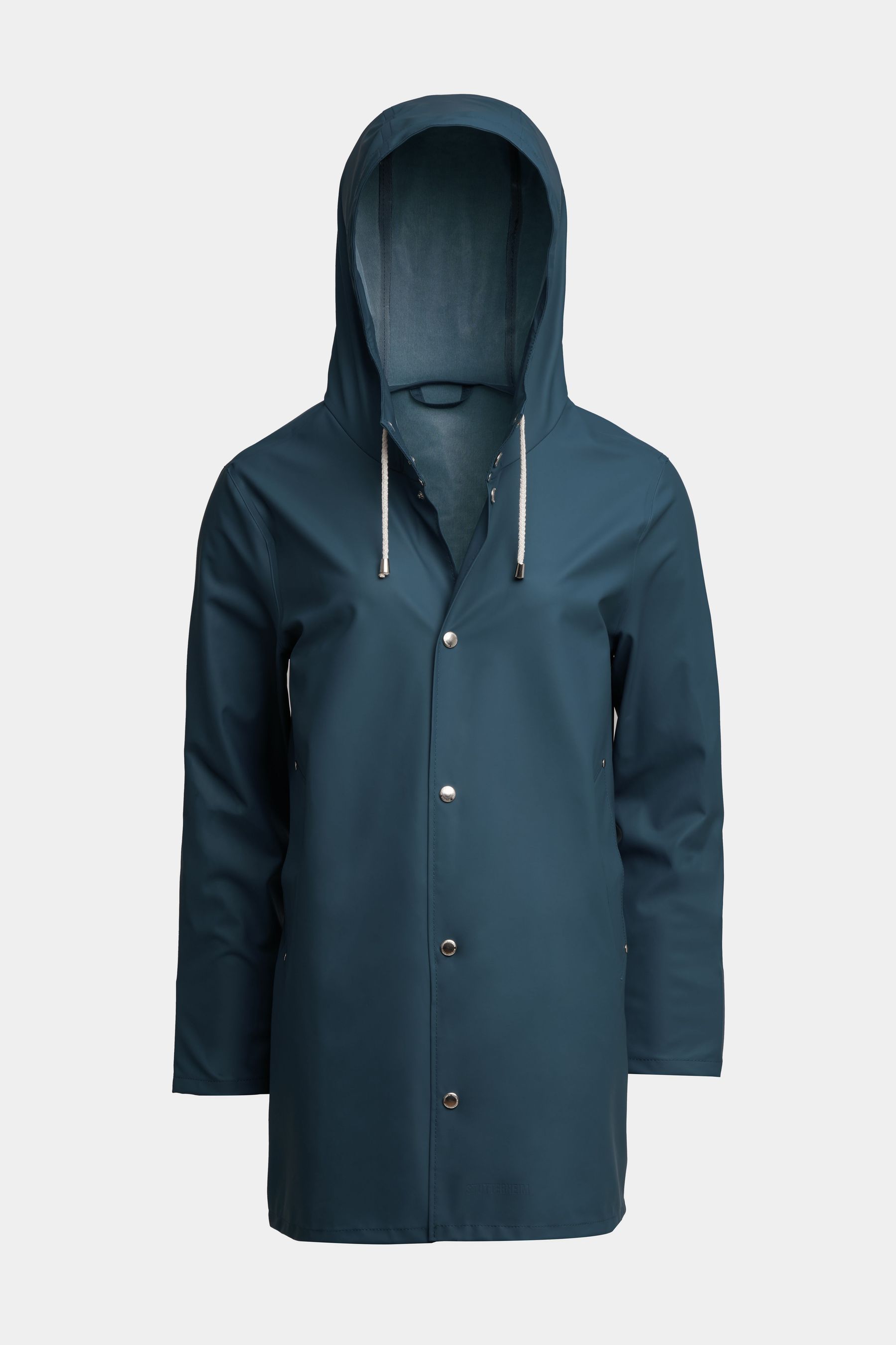 Stockholm Lightweight Raincoat Petrol blue STUTTERHEIM GB