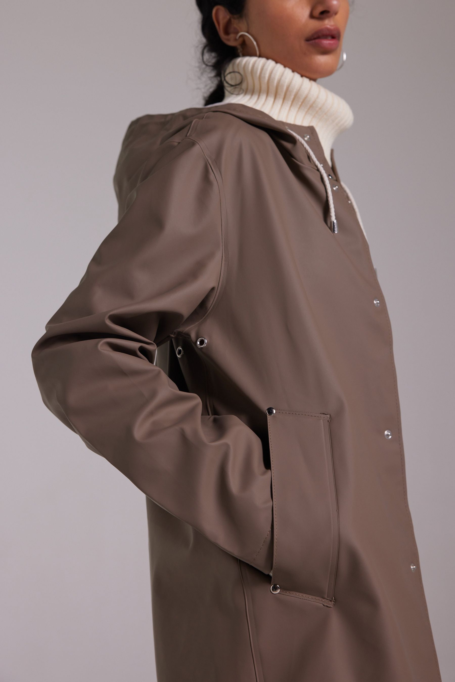 stutterheim stockholm lightweight raincoat mole men jackets raincoats