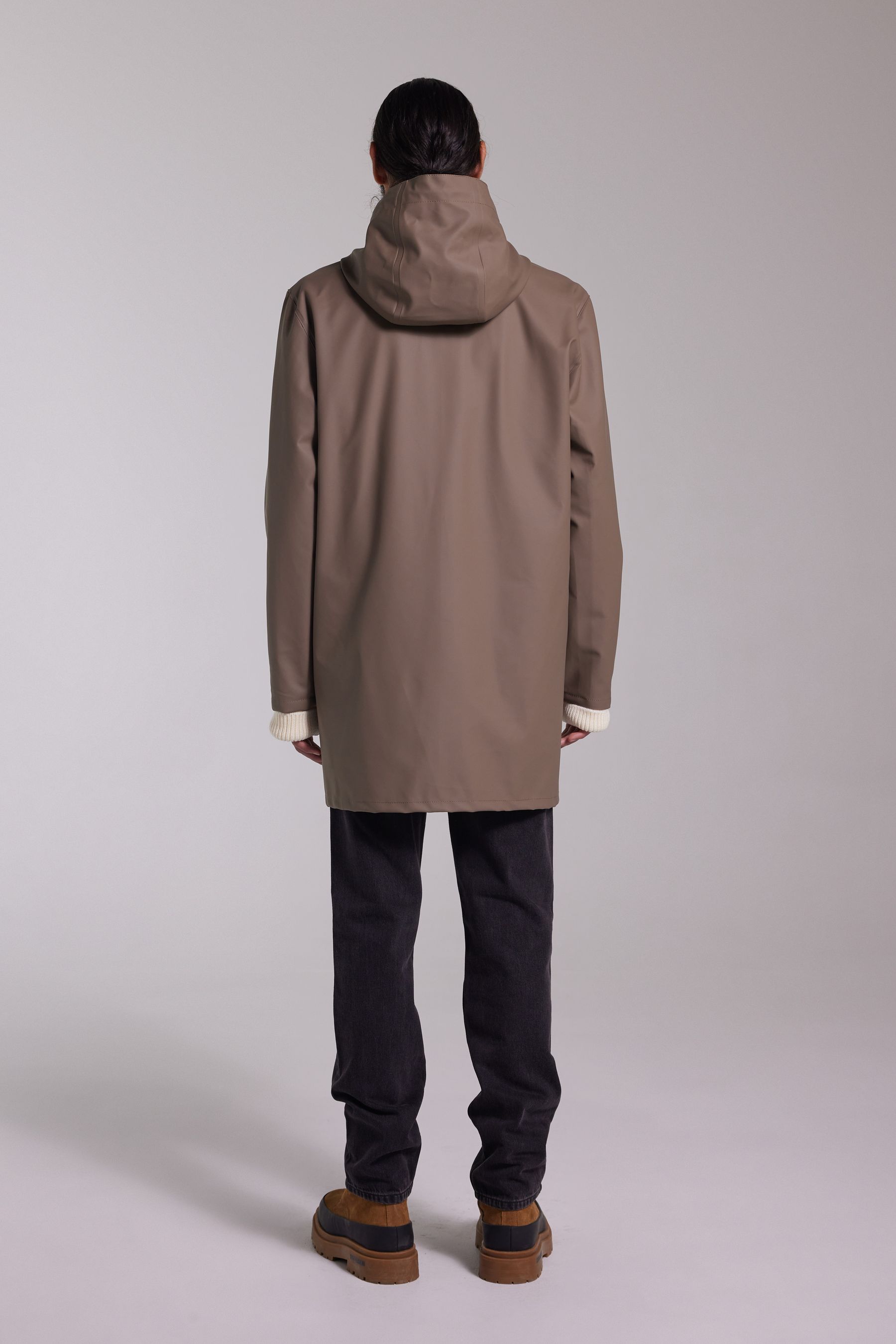 stutterheim stockholm lightweight raincoat mole men jackets raincoats