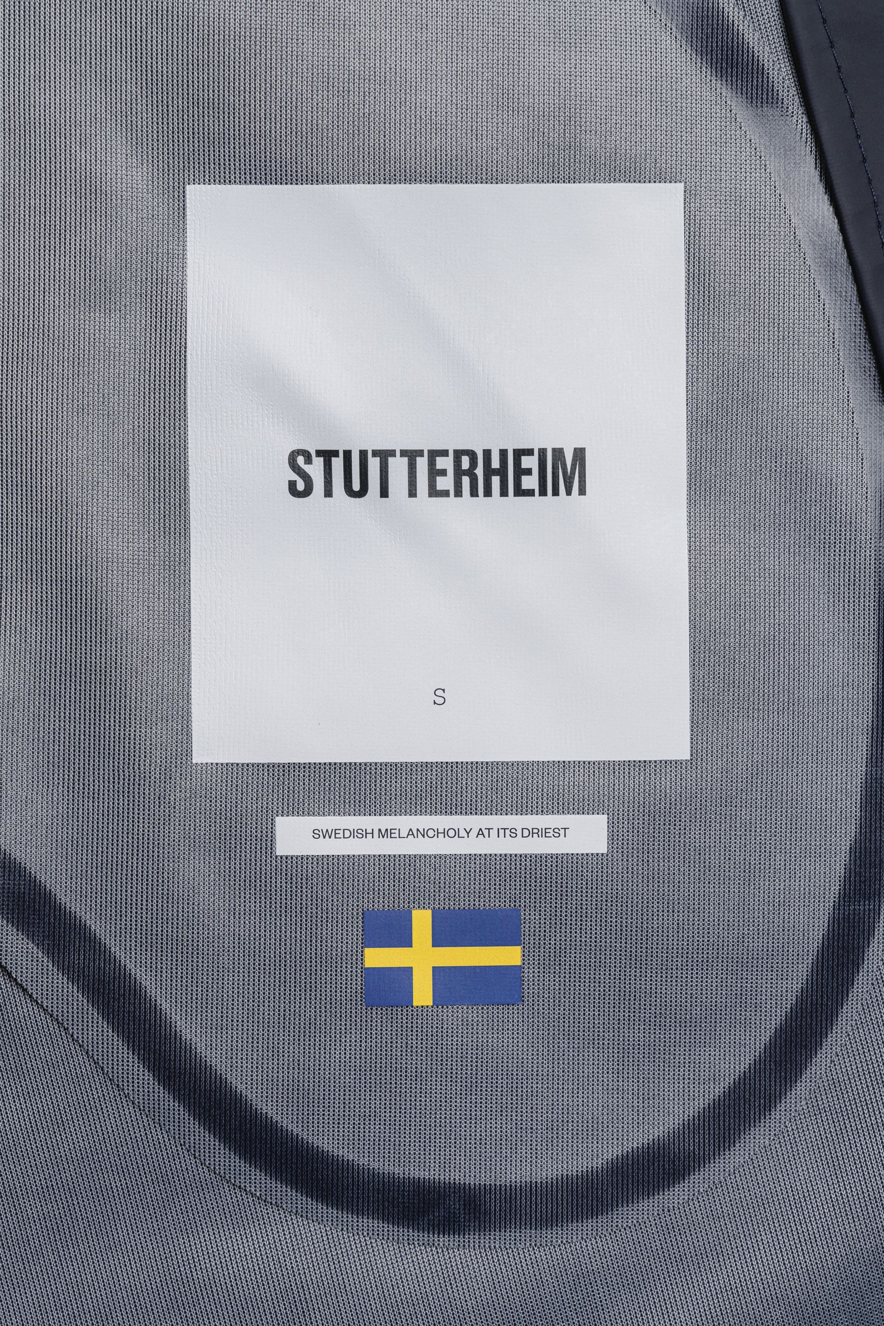 stutterheim stockholm lightweight raincoat navy men jackets raincoats