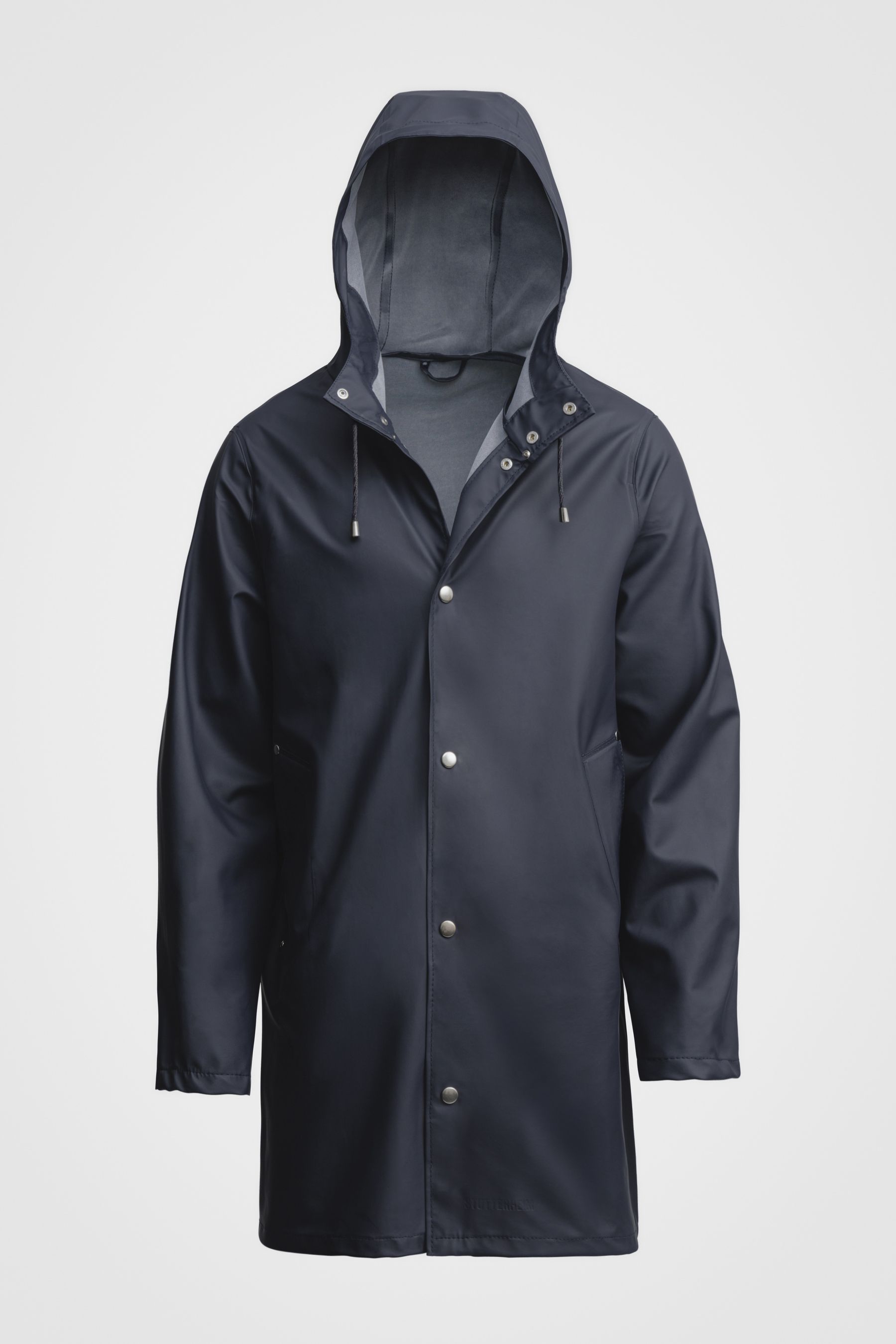 stutterheim stockholm lightweight raincoat navy men jackets raincoats