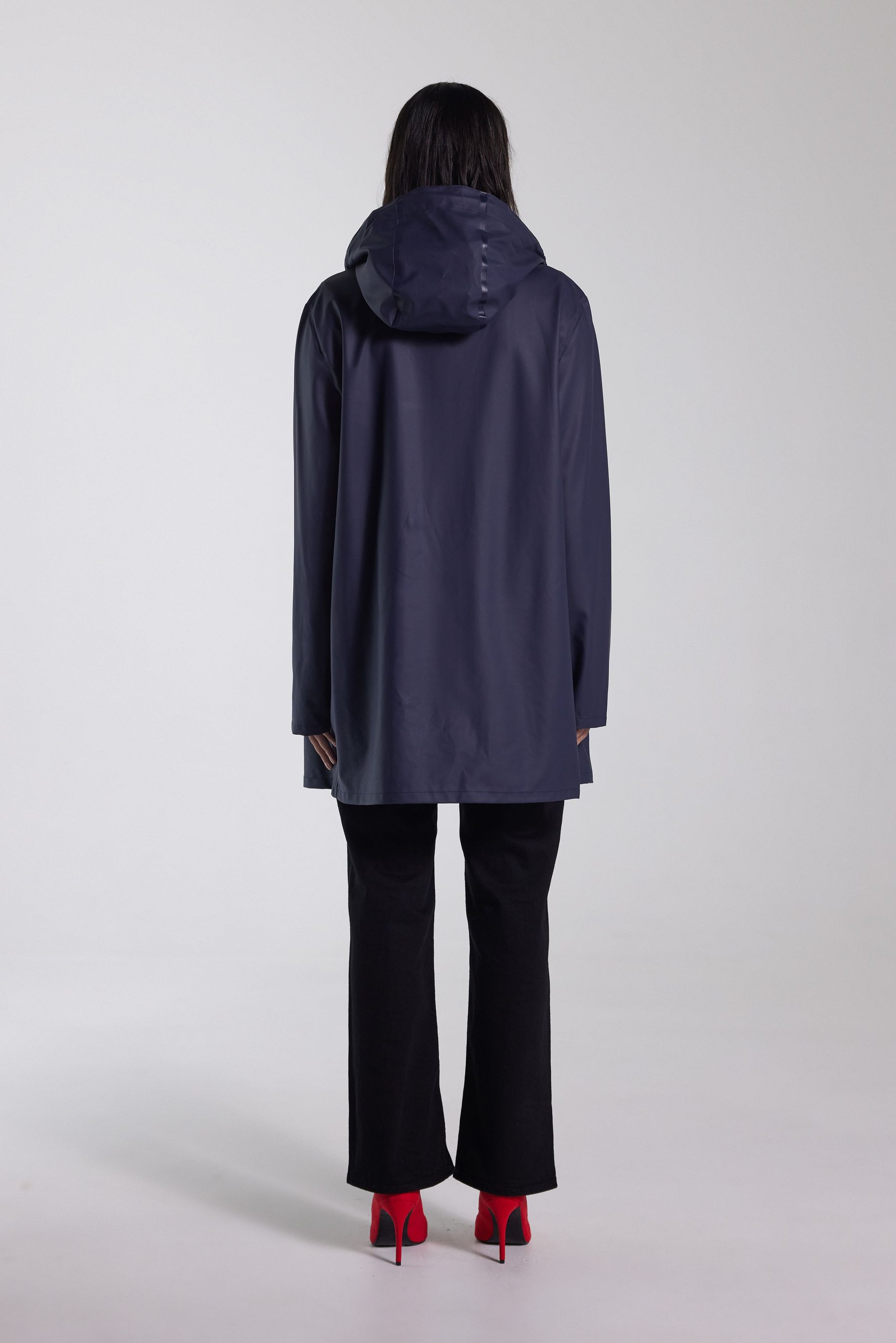 stutterheim stockholm lightweight raincoat navy men jackets raincoats