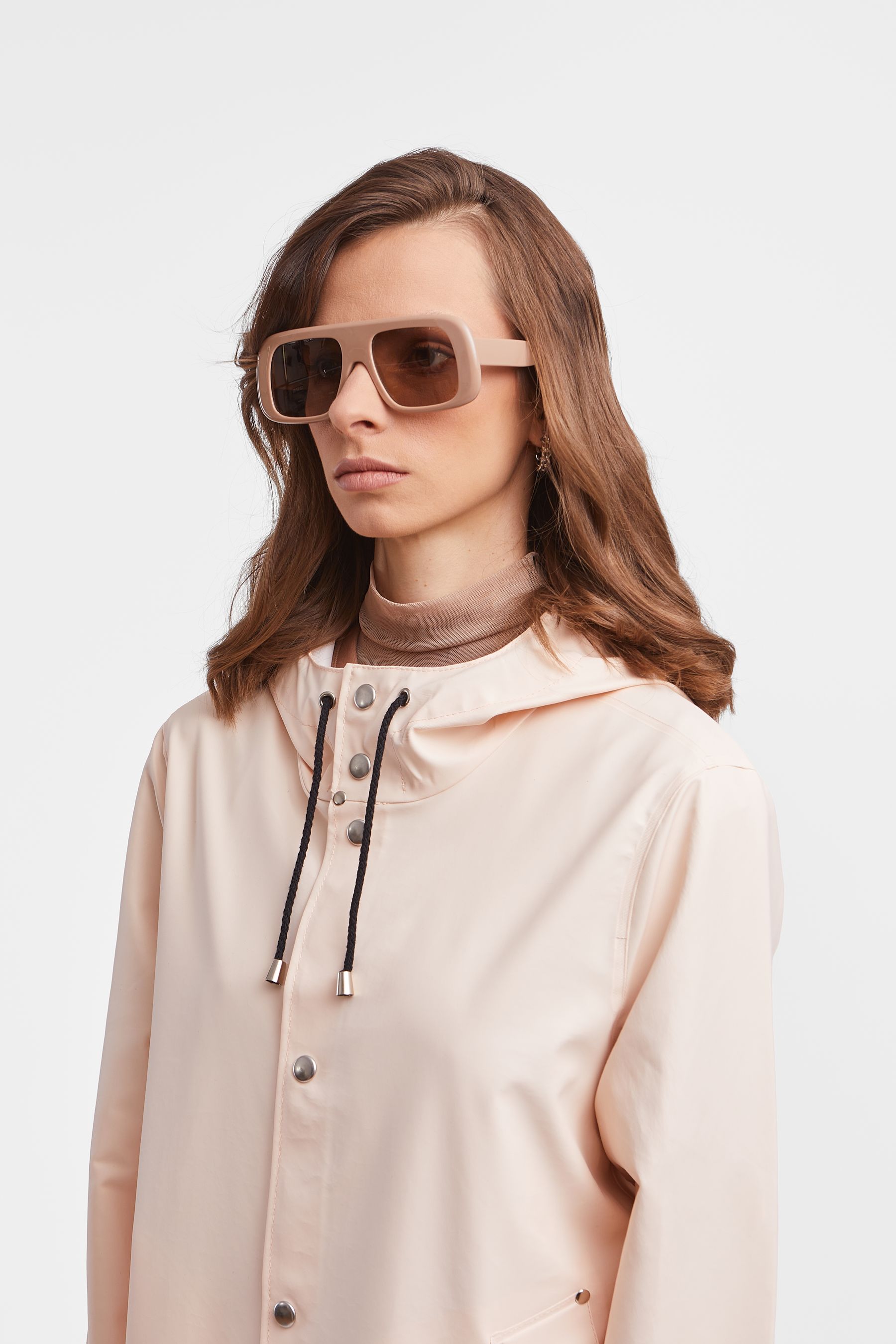 stutterheim stockholm lightweight raincoat peach men jackets raincoats