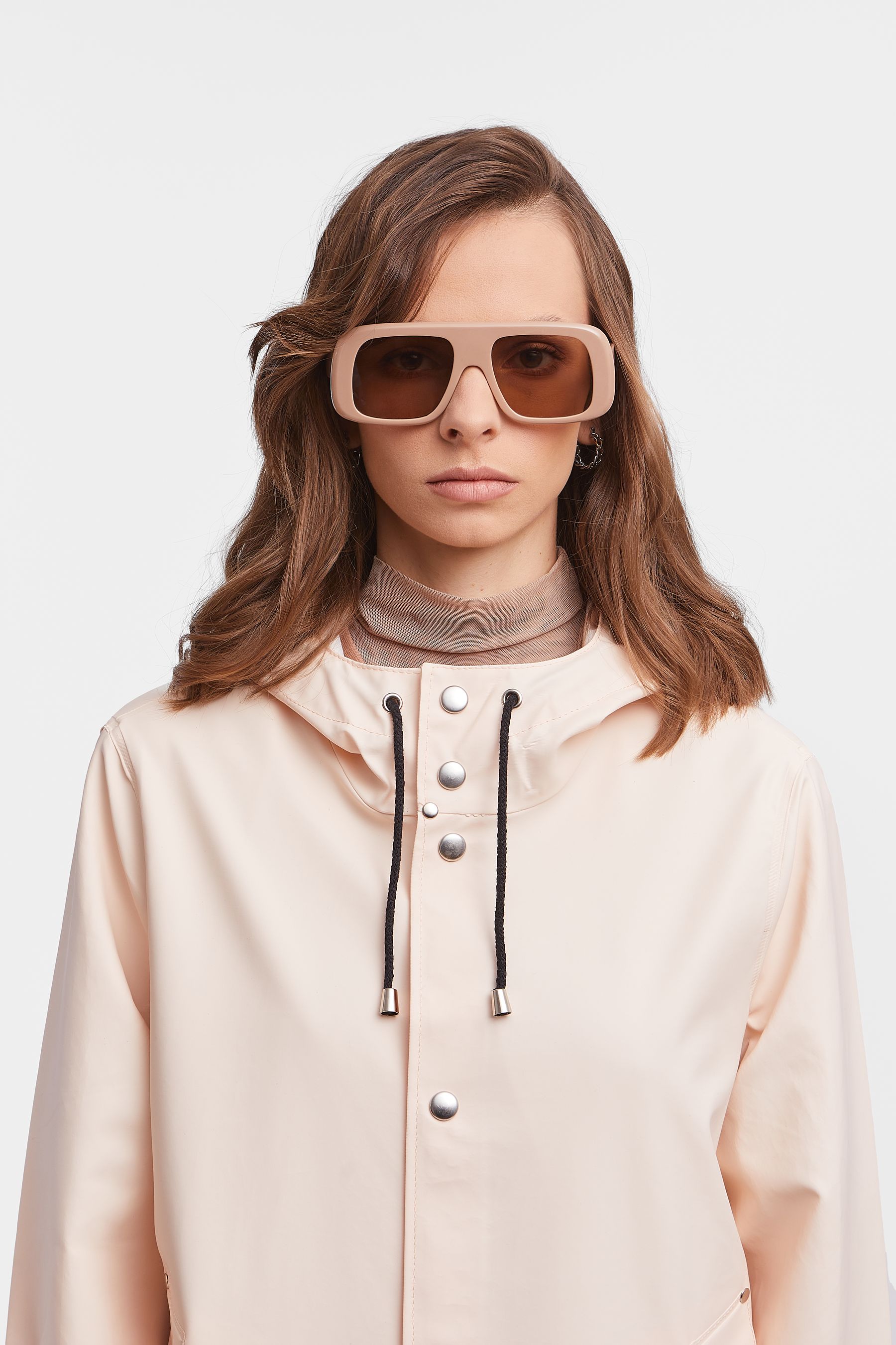 stutterheim stockholm lightweight raincoat peach men jackets raincoats