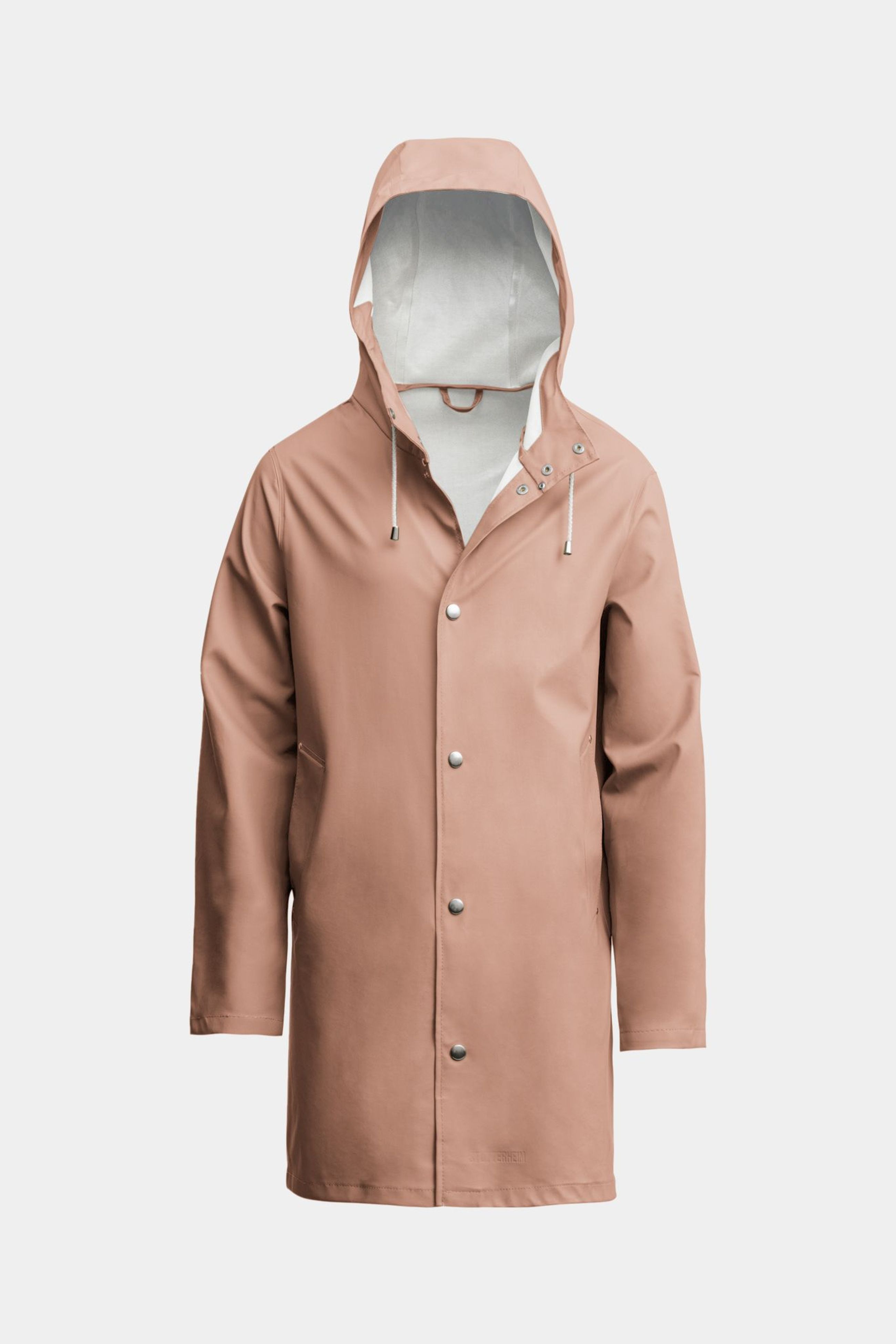 stutterheim stockholm lightweight raincoat sandalwood men jackets raincoats